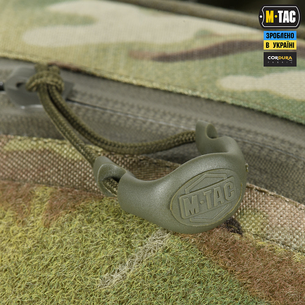 M Tac Elite Sling Bag with MOLLE Loop Panel - Tactical Crossbody Shoulder Bag for Outdoor, Travel & Everyday Carry