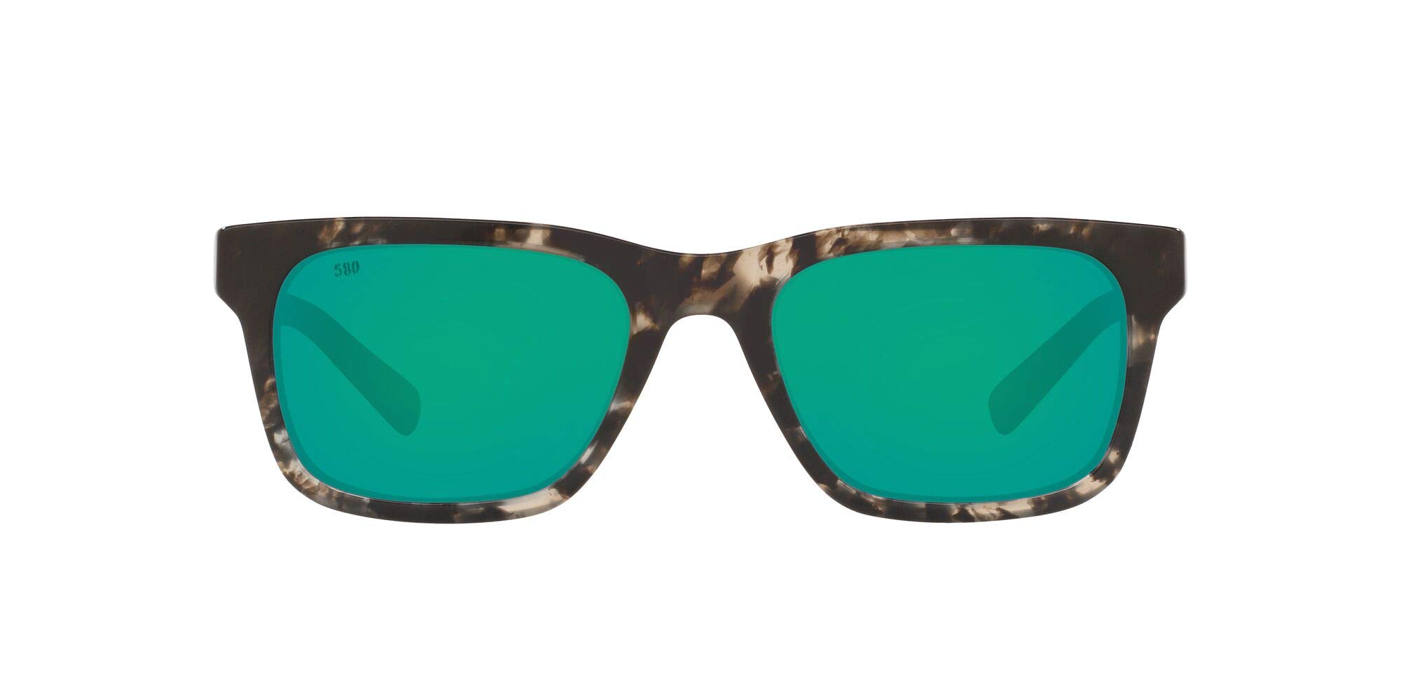 Costa Del Mar Men's Tybee Rectangular Polarized Sunglasses - UV Protection, Lightweight Frame for Fishing, Driving & Outdoor Activities