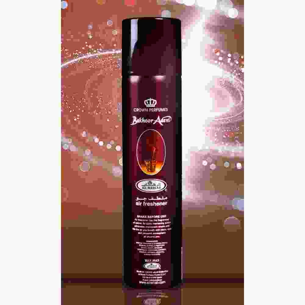 Al-Rehab Bakhour Adeni Premium Air Freshener (300ml, 6-Pack) - Long-Lasting Scent for Home, Office & Car | Natural Arabian Incense for Relaxation & Aromatherapy