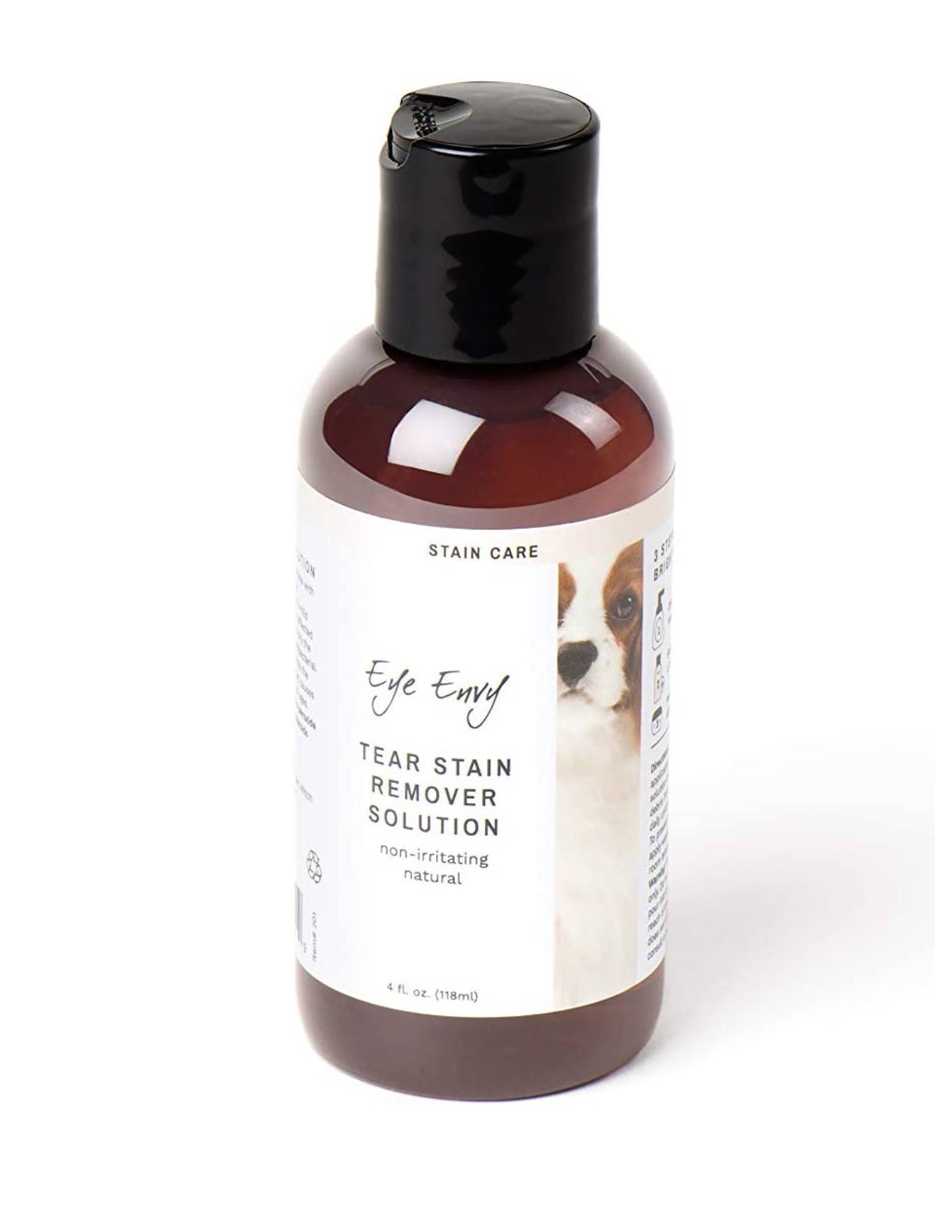 Eye Envy Tear Stain Remover for Dogs - Gentle Cleaning Solution (3 Sizes) | Prevent & Remove Tear Stains Around Eyes | Perfect for Poodles, Maltese & Small Breeds