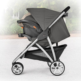 Chicco Viaro Quick Fold Lightweight Stroller - Graphite Gray | Compact Travel Stroller for Toddlers & Infants | Perfect for Air Travel, Shopping & Daily Walks