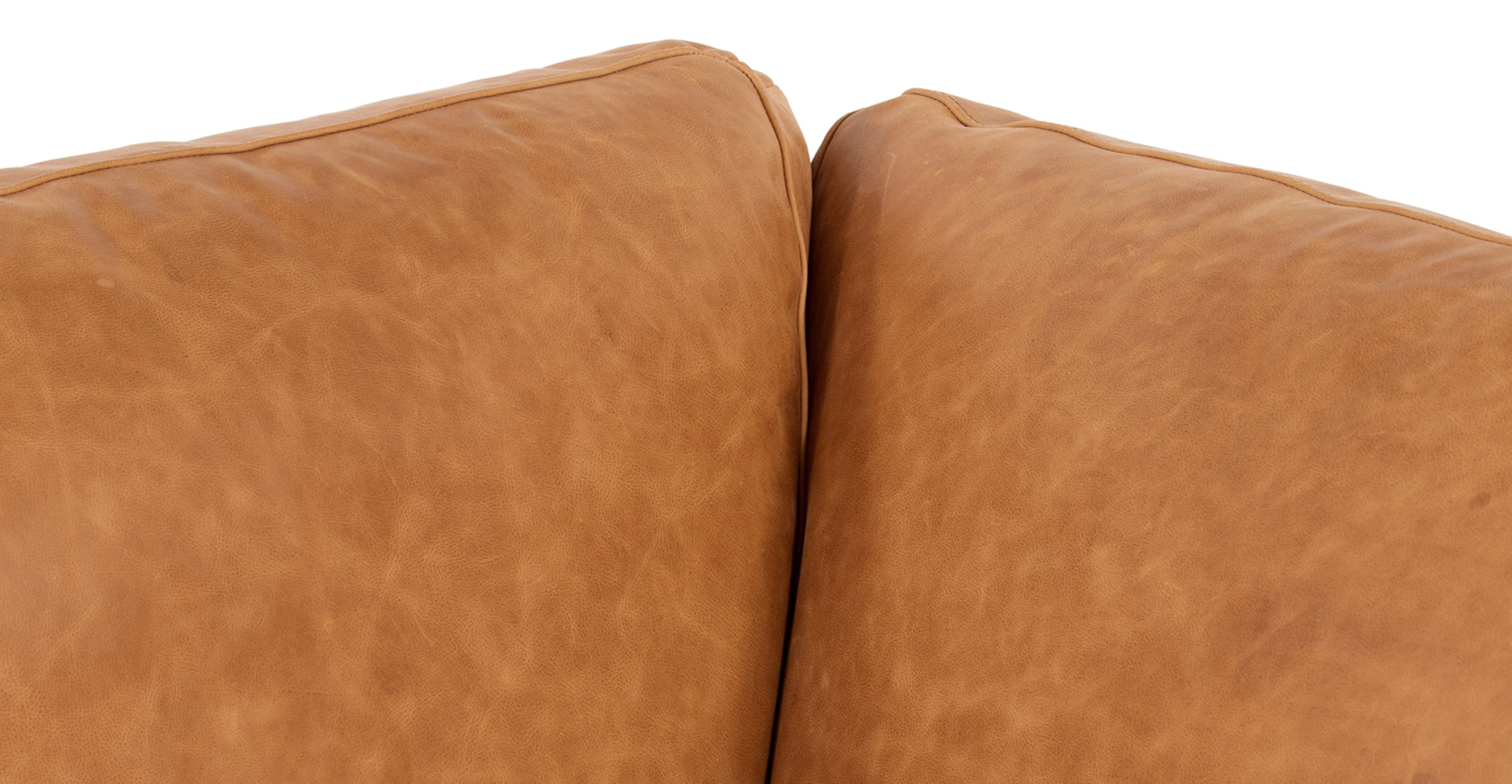 Luxury Napa Leather Corner Sectional Sofa - Modern L-Shaped Couch for Living Room, Home Theater & Office - Soft & Durable Genuine Leather Furniture