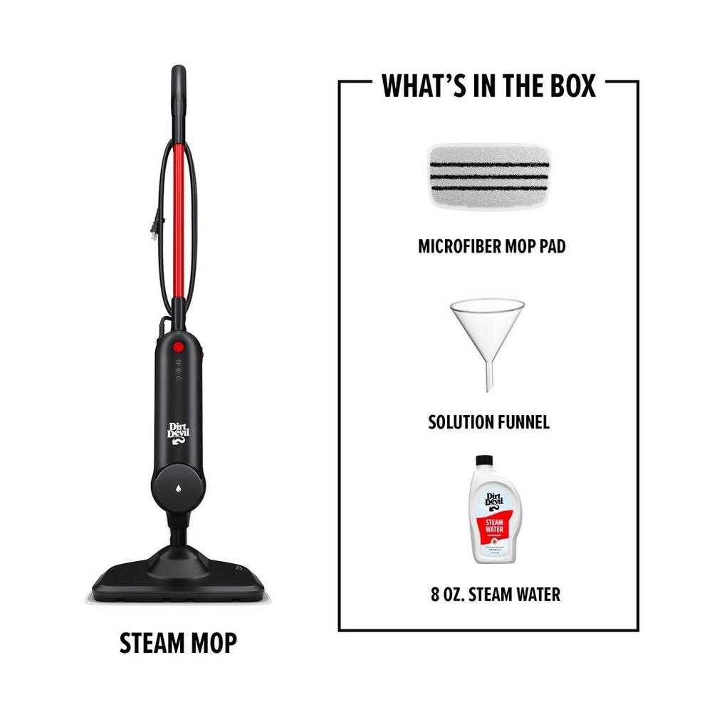 Best Steam Mop with 4-Pack Steam Water Refills - Deep Cleaning for Hardwood Floors & Tile - Perfect for Home & Office Use