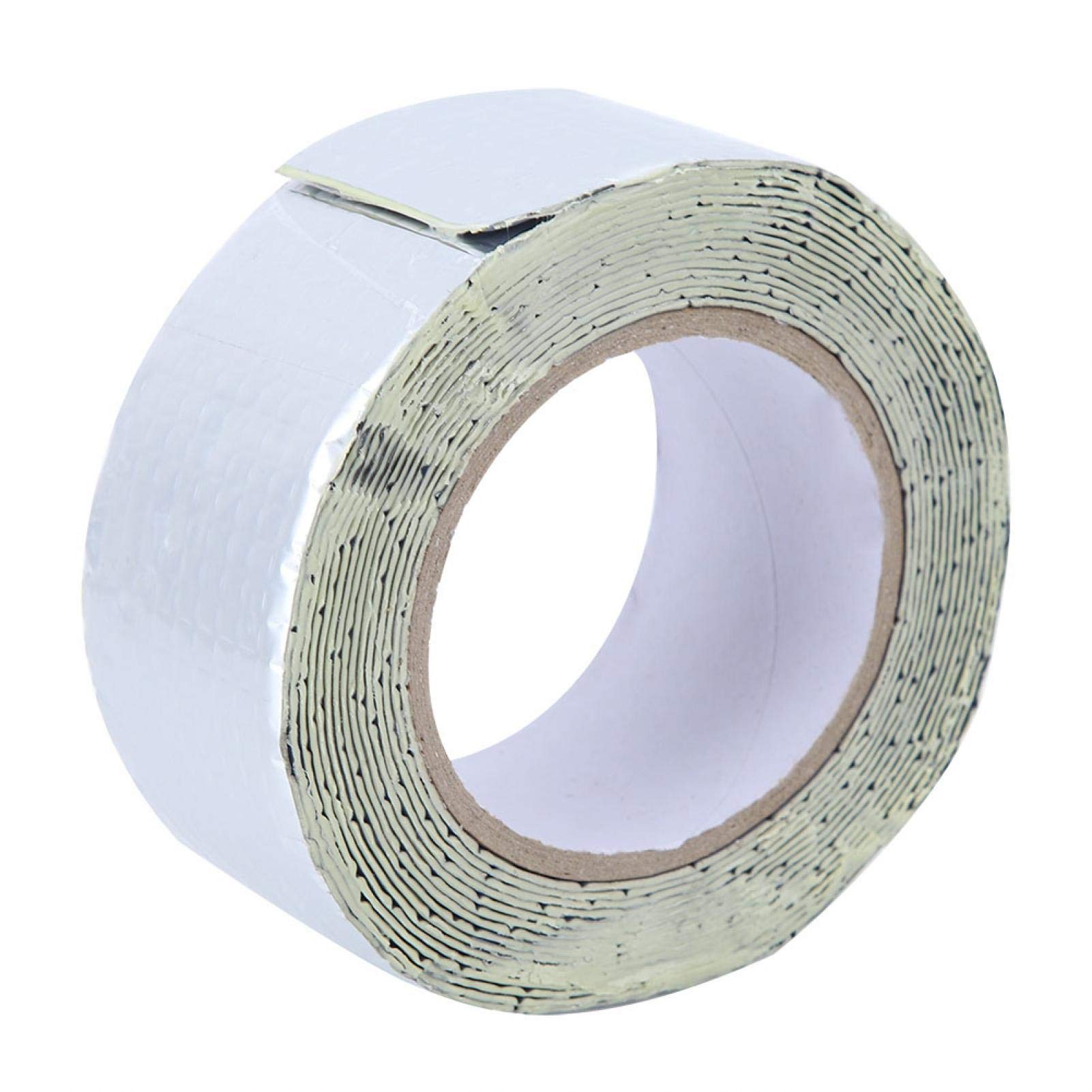 **Waterproof Butyl Rubber Roof Repair Tape - 1.2mm Thick, 5m x 5cm - Heavy Duty Pipe Leak Seal & Emergency Roof Patching for Home, RV, and Outdoor Use**
