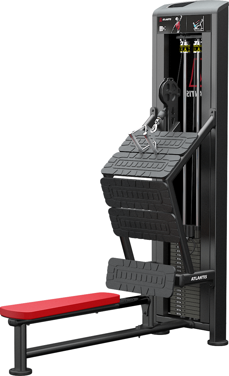 ATLANTIS Incline Row Machine - Adjustable Home Gym Equipment for Strength Training & Back Workouts | Perfect for Home & Commercial Use