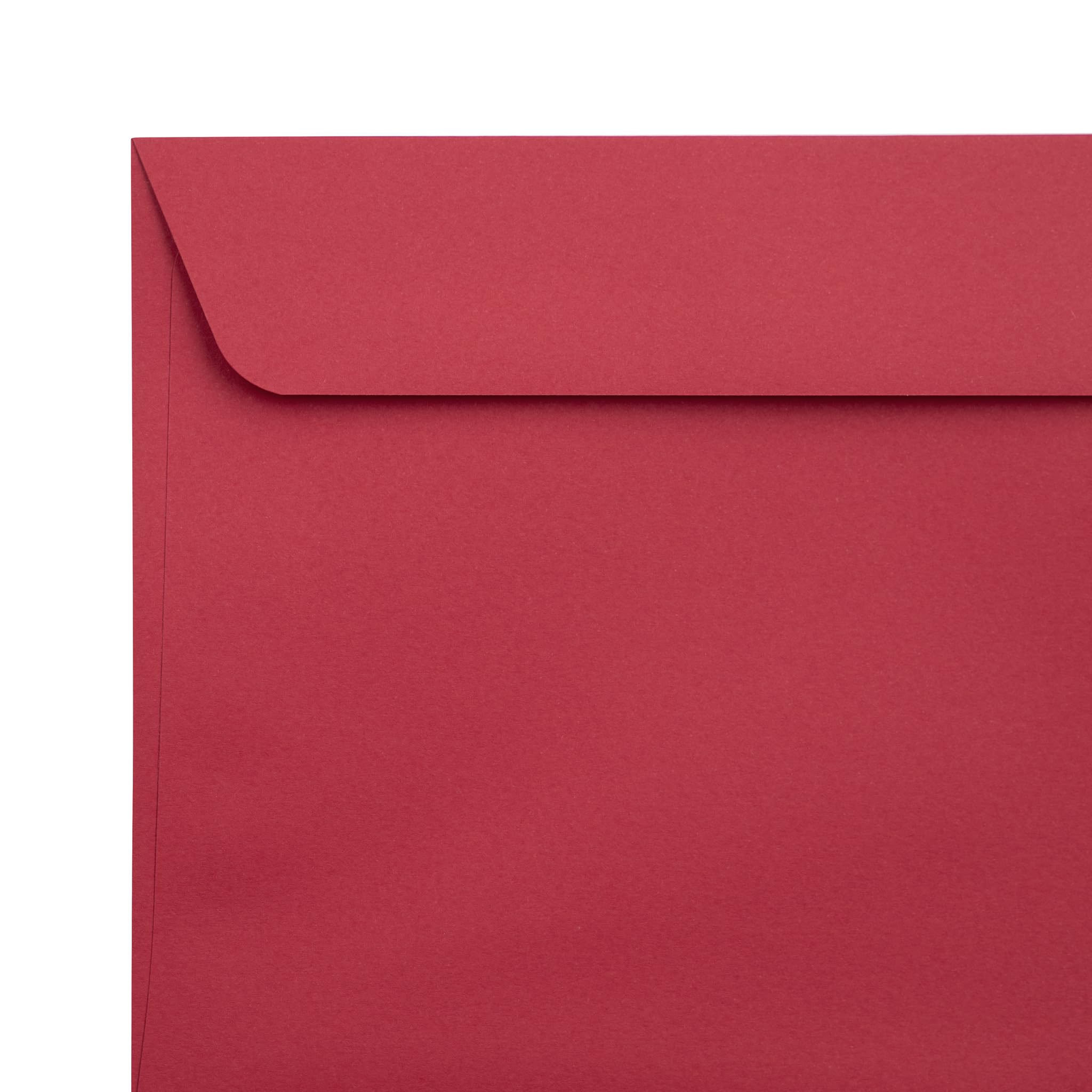 LUXPaper 6 x 9 Full Face Window Envelopes - Ruby Red | 80lb. Premium Text Paper | 1000 Pack (1,000 Qty) | Ideal for Business Mailing, Invoices & Wedding Invitations
