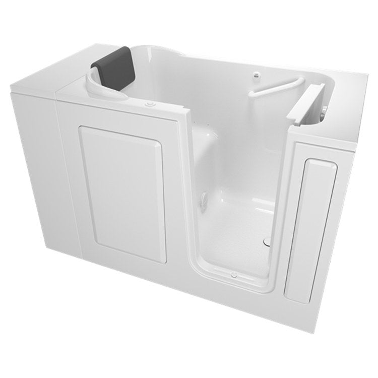 2848 Series 28W x 48L Gelcoat Walk-In Air Spa Bathtub with Right Hand Drain - Perfect for Home Relaxation & Hydrotherapy