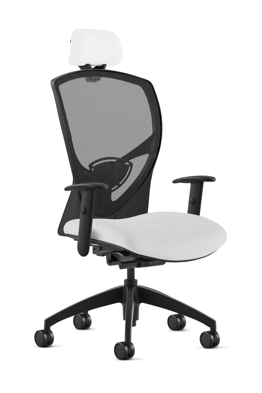 9 to 5 Theory 2180 High Back Ergonomic Office Chair with Adjustable Headrest & Seat Slider - Comfortable Task Chair for Long Hours Computer Work, Home Office & Gaming Setup