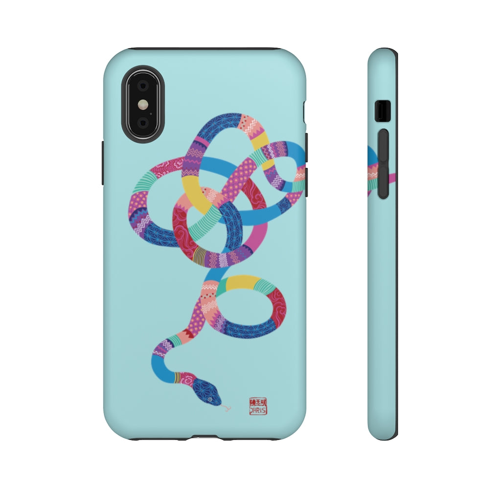 Chinese Zodiac Snake Phone Case - Durable Protective Cover for iPhone & Android - Perfect for Lunar New Year & Zodiac Enthusiasts
