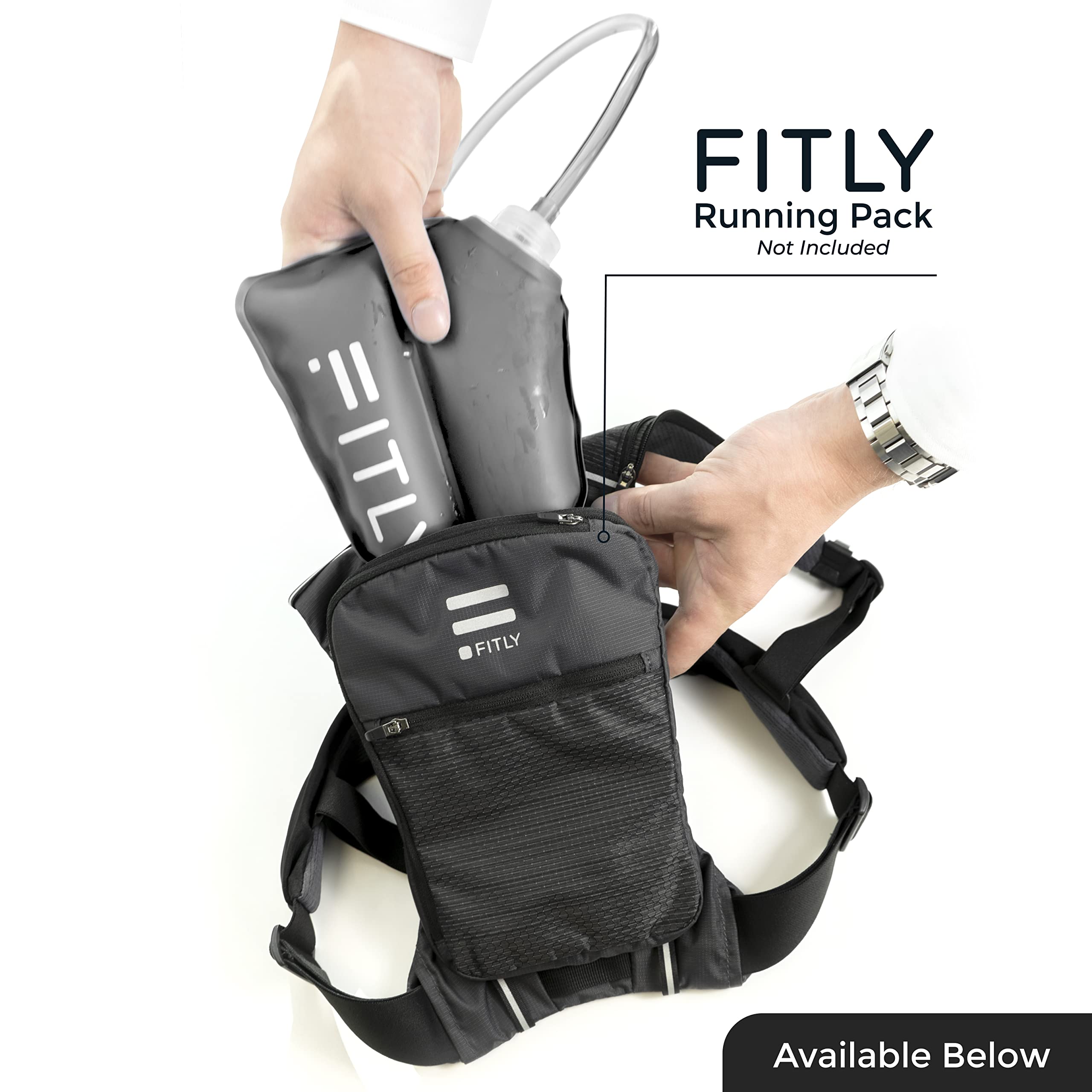 Soft Flask - Collapsible Water Bottle for Running, Hiking & Cycling | Hydration Pack