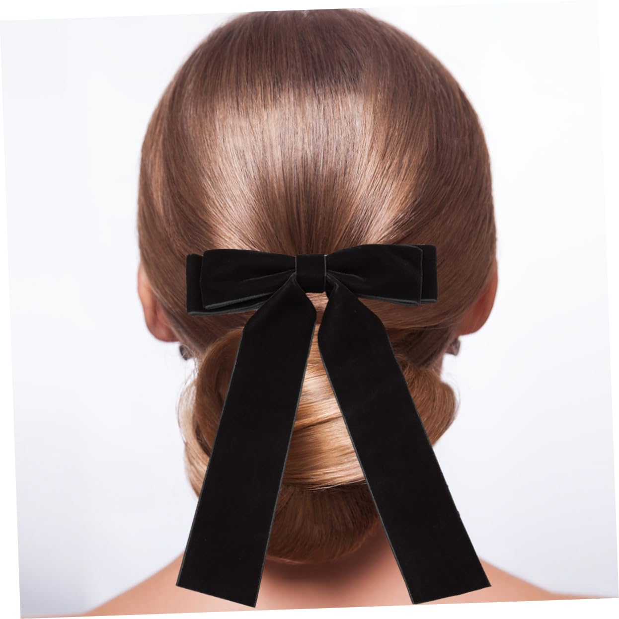 Elegant Bow Hair Ties & Clips for Women - 2pcs Spiral Tassel Hair Accessories for Bridal, Party & Everyday Style | Perfect for Weddings, Prom & Special Occasions