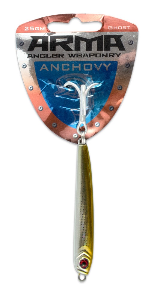 Premium Arma Anchovy Ghost Fishing Lure - High Performance Saltwater Bait for Bass, Trout & Walleye - Perfect for Deep Sea Fishing & Freshwater Angling