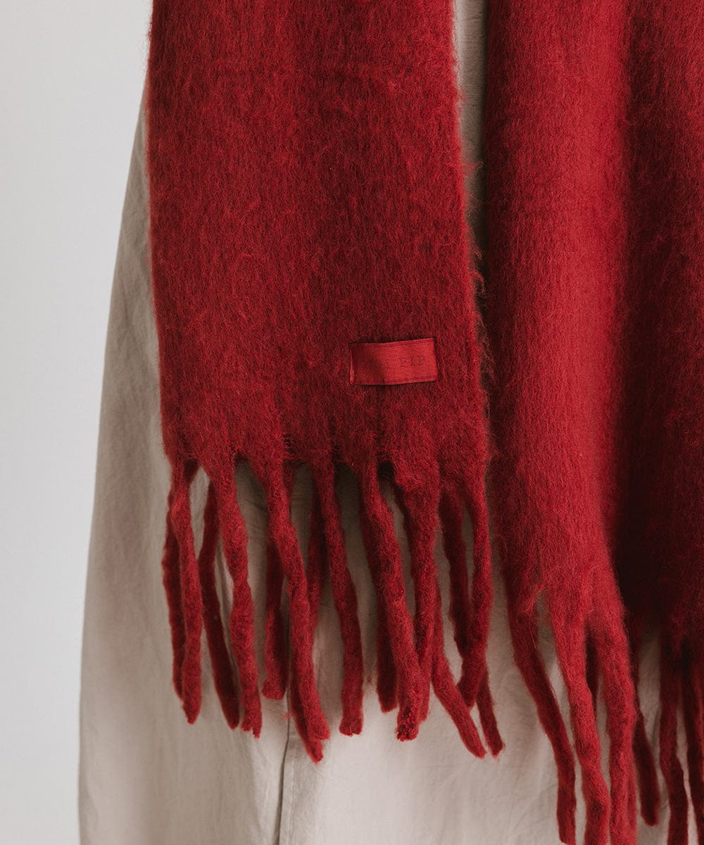 Cozy Mik Oversized Knit Scarf - Soft Chunky Winter Wrap for Women & Men - Perfect for Cold Weather, Travel & Outdoor Activities