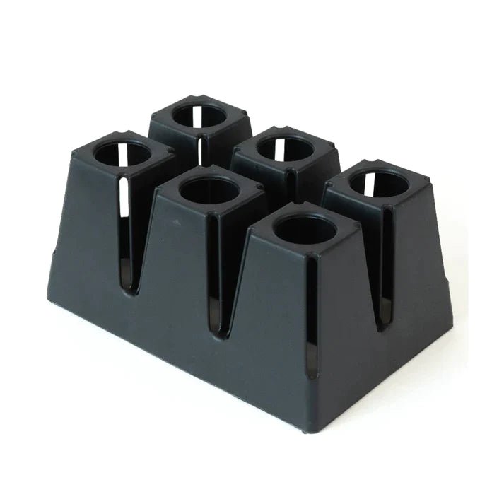 Epic Gardening 6-Cell Seed Starting Trays - Durable Seed Starter Kit for Indoor Herb Garden & Vegetable Planting - Perfect for Home Gardening, Greenhouses & Hydroponics