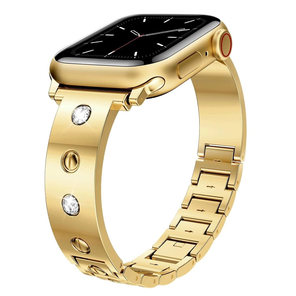 Premium Roselle Apple Watch Band for Women - Soft Silicone Strap, Adjustable Fit, Fashionable Accessory for Workout, Running & Everyday Wear