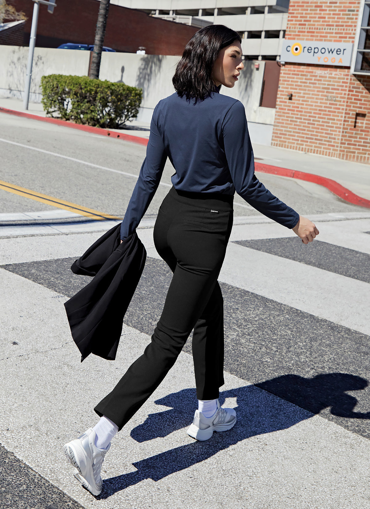 Eco Dex Women's Long Sleeve Polo Shirt - Breathable Moisture Wicking Performance Top for Golf, Tennis & Casual Wear