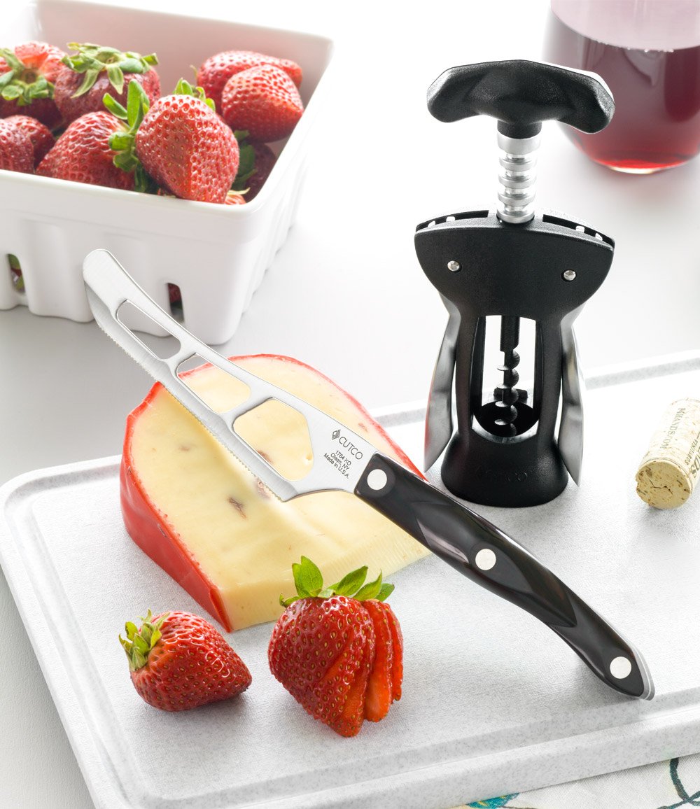 Premium Cutco Wine & Cheese Gift Set - Stainless Steel Knives & Serving Tools for Wine Lovers - Perfect for Dinner Parties, Anniversaries & Housewarming Gifts