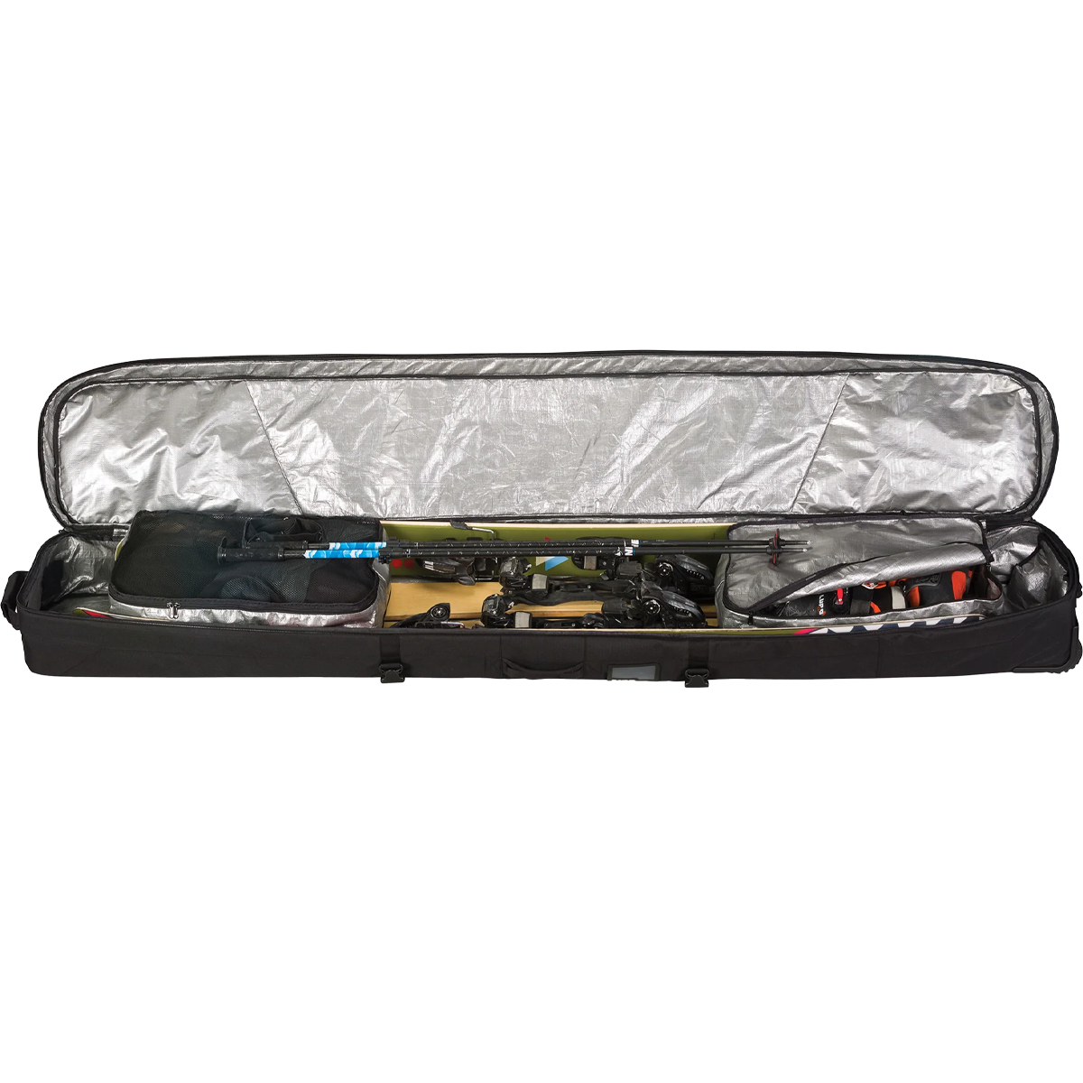 Boundary Ski Roller Bag - Waterproof Travel Ski Carrier with Wheels for Easy Transport | Perfect for Air Travel, Mountain Trips & Ski Resort Vacations