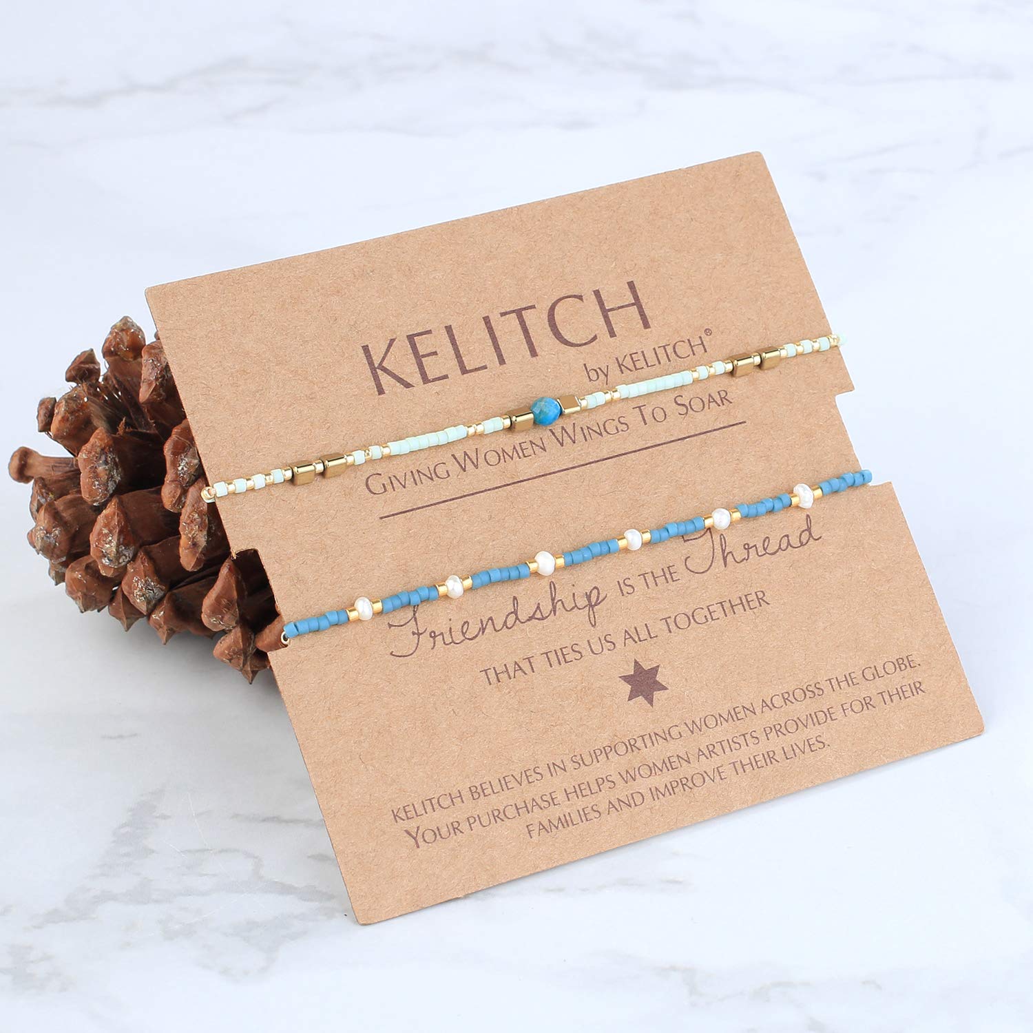 Evil Eye Bracelet for Women - Handwoven Bohemian Beaded Friendship Bracelet - Protection Jewelry for Good Luck, Travel & Everyday Wear