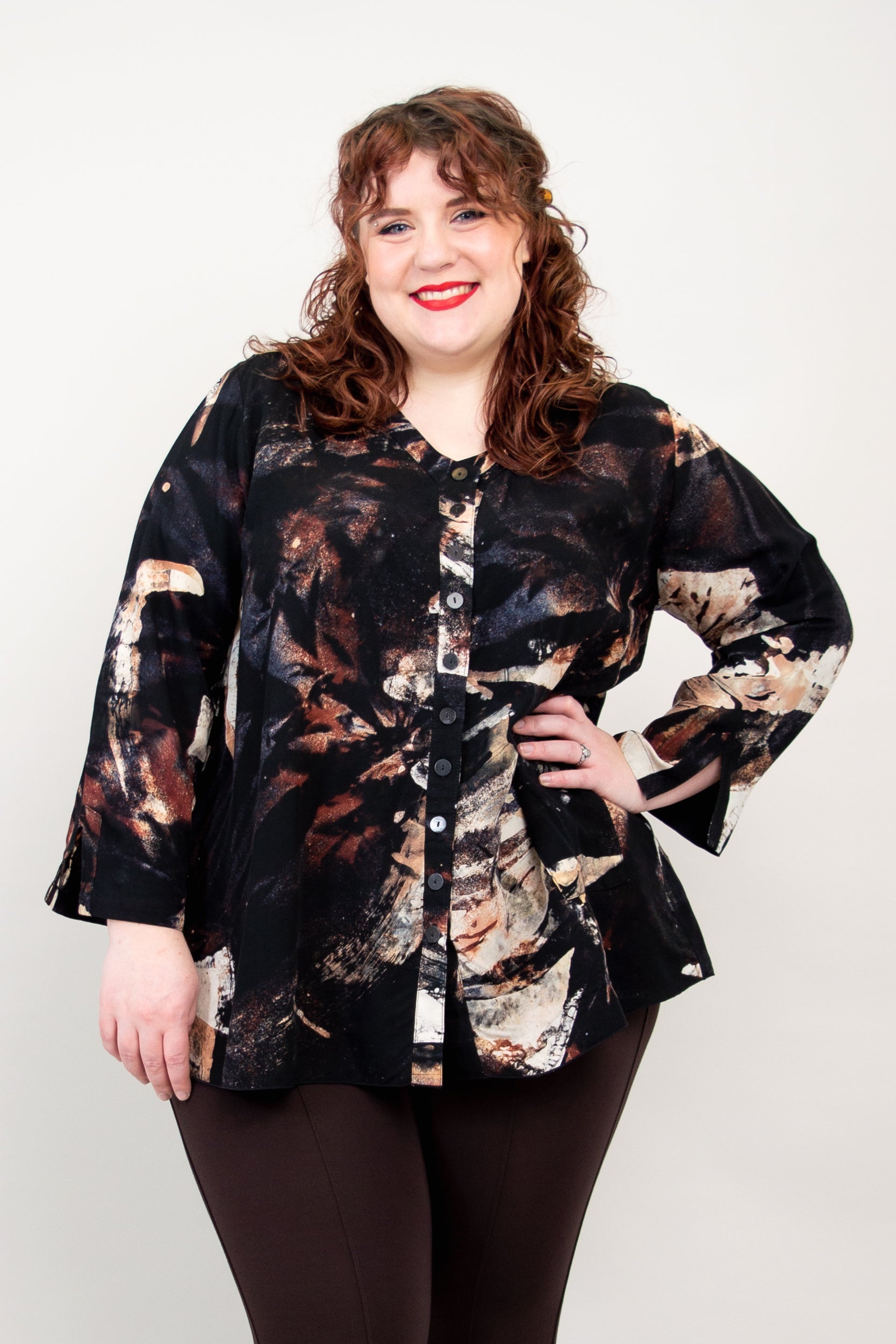 Carmel Blouse for Women - Stylish and Comfortable Tops for Casual Wear, Office, and Date Night Outfits