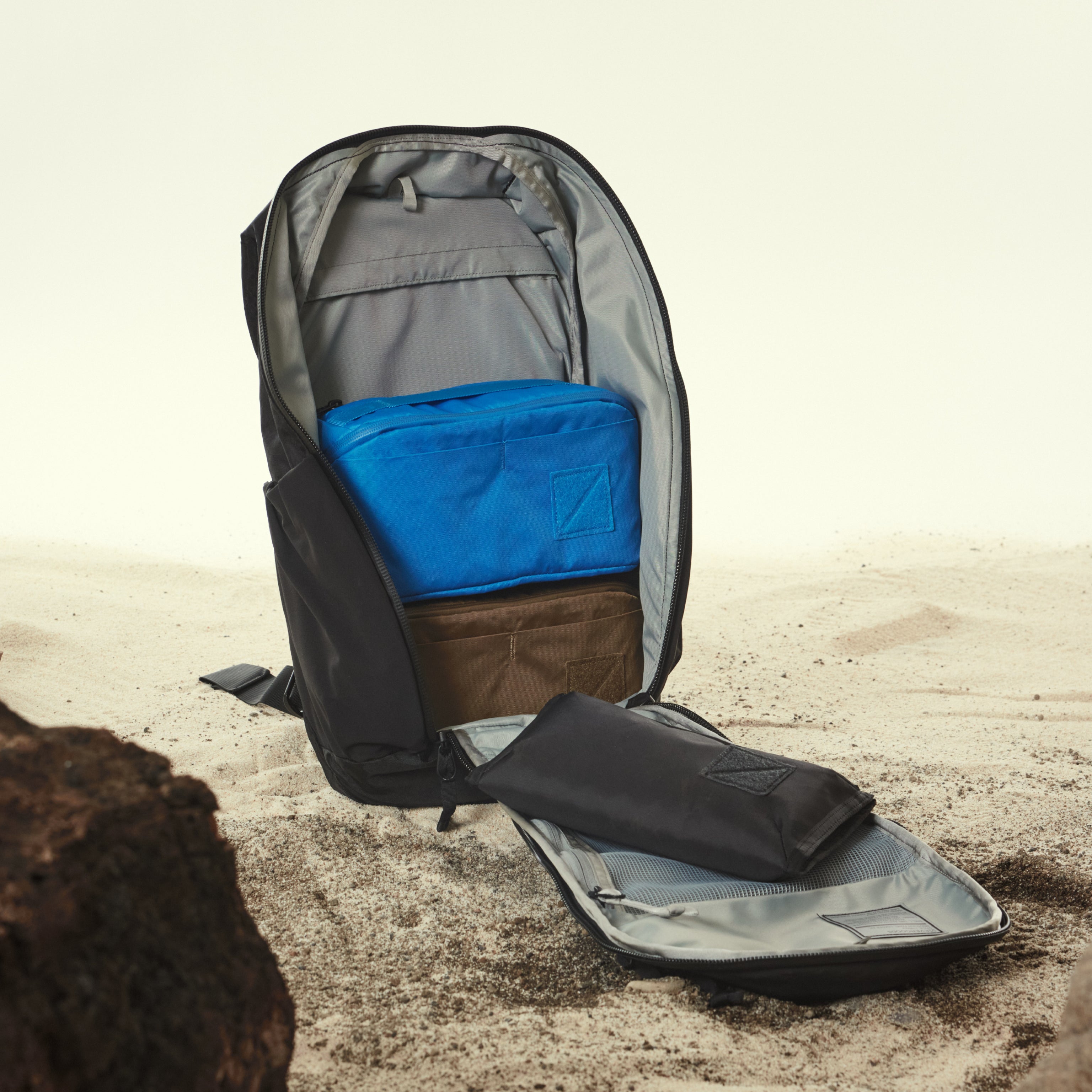 22L Mountain Panel Loader Backpack - Durable EcoPak Hiking & Travel Daypack for Outdoor Adventures, Camping & Commuting
