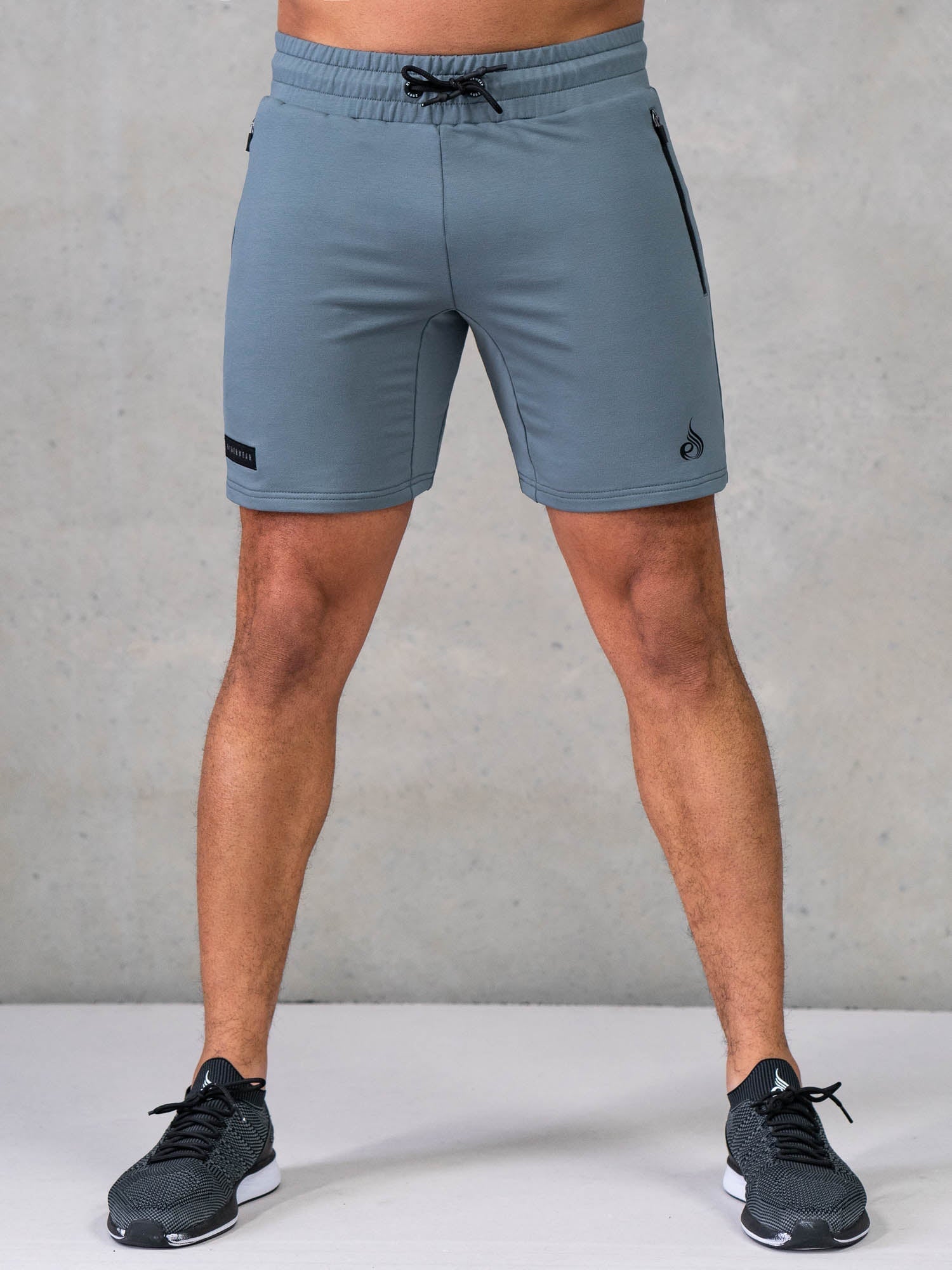 Endurance Track Shorts for Men - High Performance Running & Workout Shorts in Petrol Blue - Perfect for Gym, Jogging, and Outdoor Sports