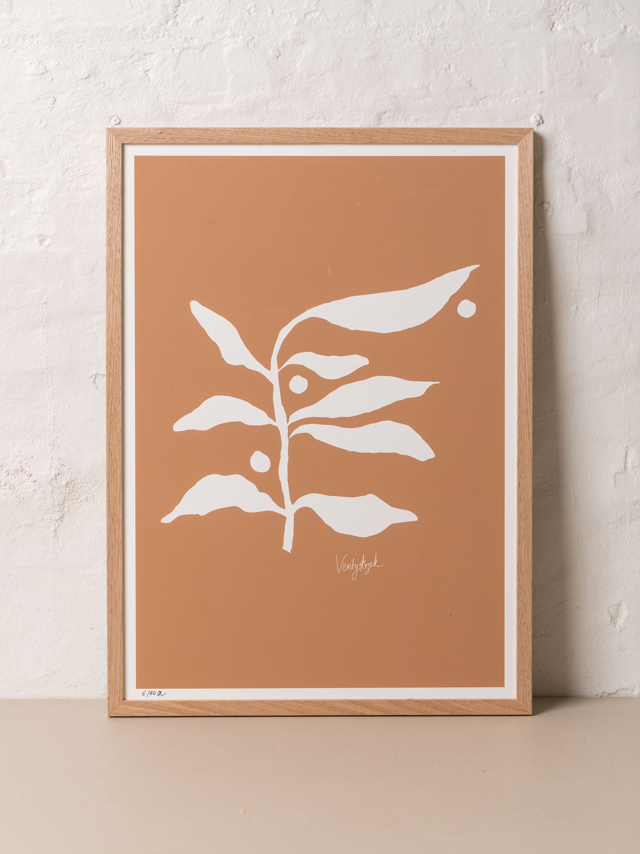 Branch Study #2 Art Print - Modern Botanical Wall Decor for Home, Office & Living Room - Perfect for Nature-Inspired Interior Design