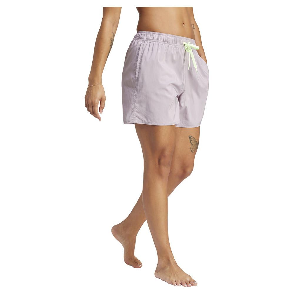 **Adidas Women's Branded Beach Shorts - Quick-Dry Swim Shorts for Swimming, Surfing & Summer Vacation**