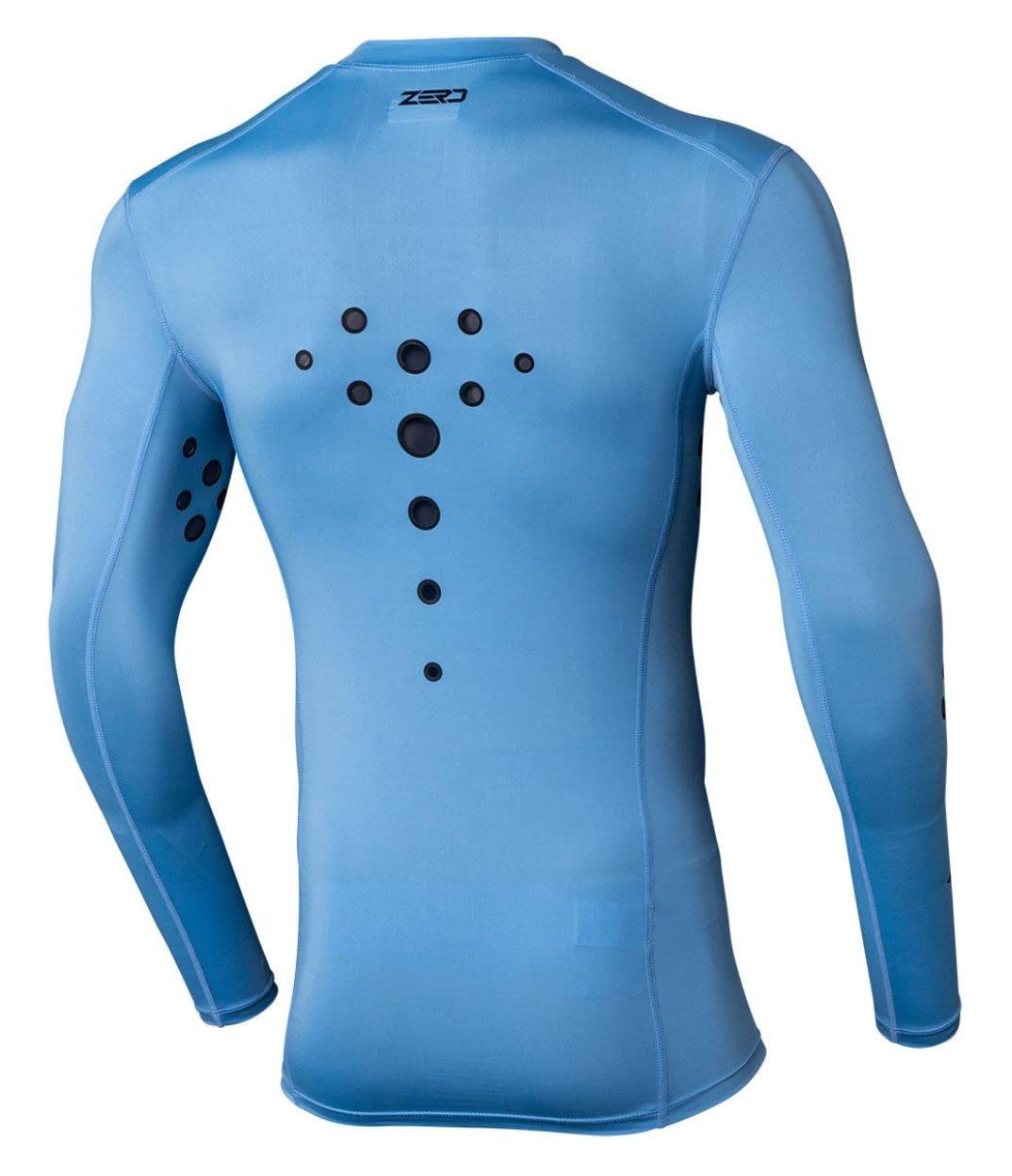 Seven Zero Laser Cut Compression Jersey - High-Performance Workout & Running Shirt for Men & Women - Moisture-Wicking & Breathable for Gym, Yoga & Sports