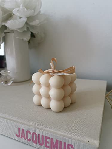 Premium Soy Wax Candles - Classic & Mini Bubble Cube Candles (3x3