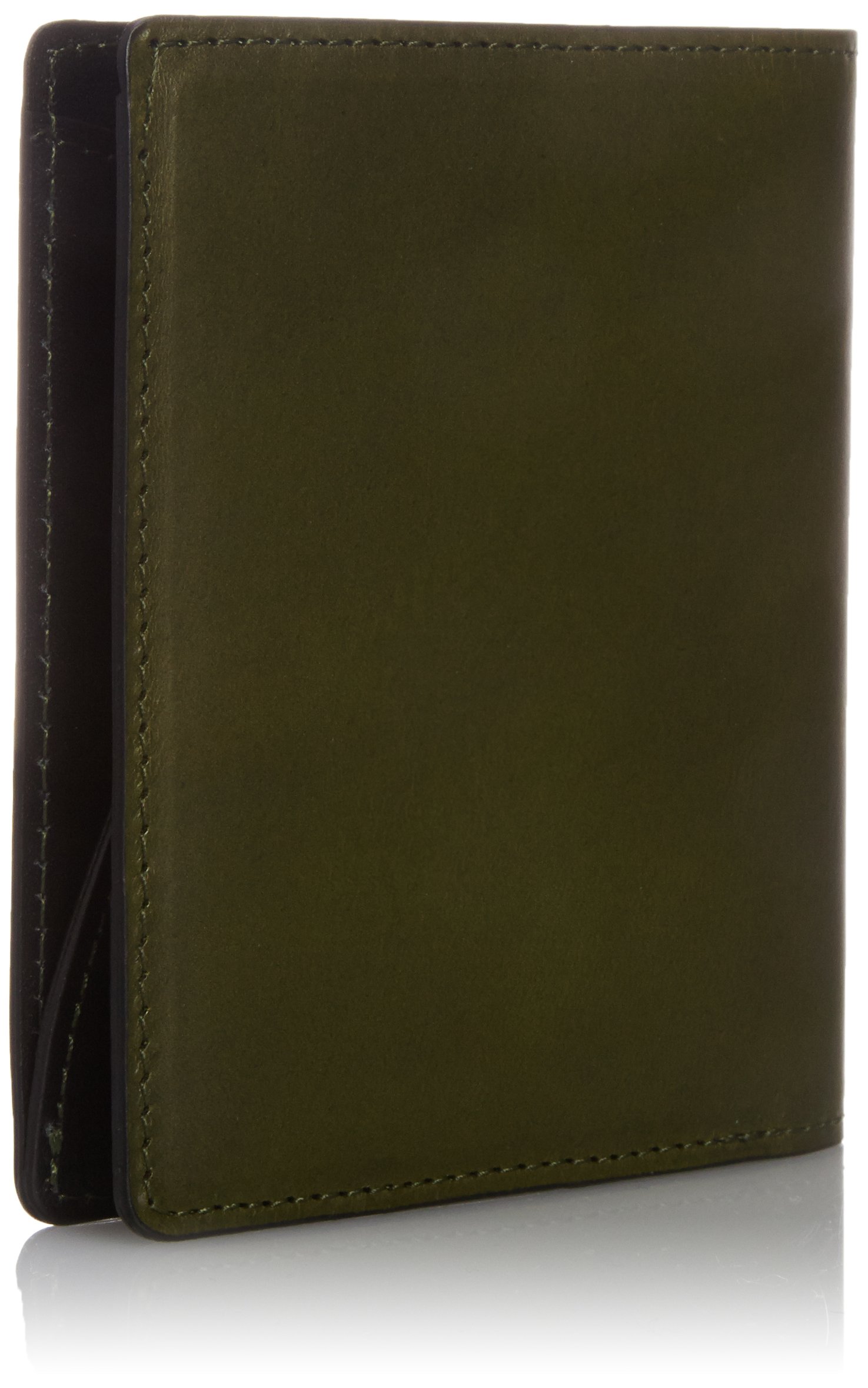 Premium Air Wallet Oil Leather Bifold Wallet for Men - Slim RFID Blocking Olive (59206) | Perfect for Everyday Carry, Travel & Business