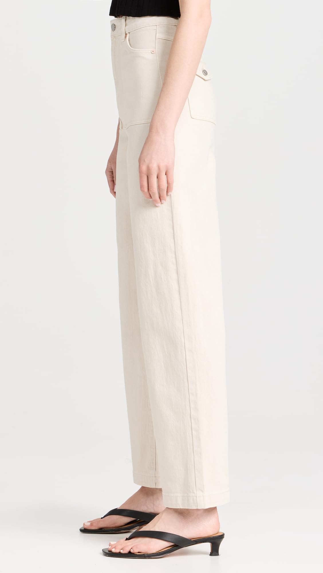 Women's High Waist Wide Leg Jeans - 94% Cotton Stretch Denim for Comfort & Style | Perfect for Casual Wear, Office & Night Out