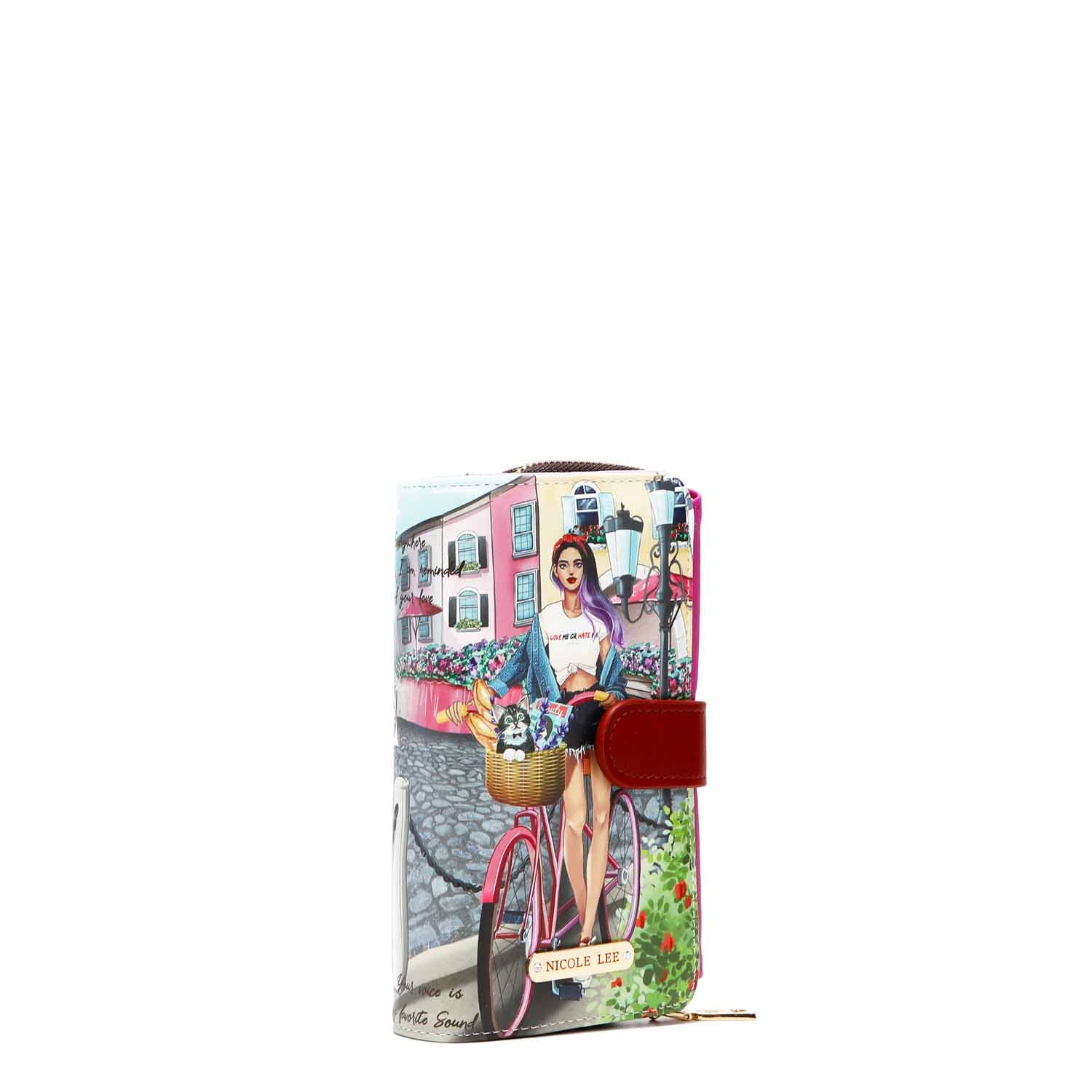 Stylish Trifold Phone Case with Crossbody Wallet - Perfect for Hands-Free Convenience While Shopping, Traveling, or Running Errands