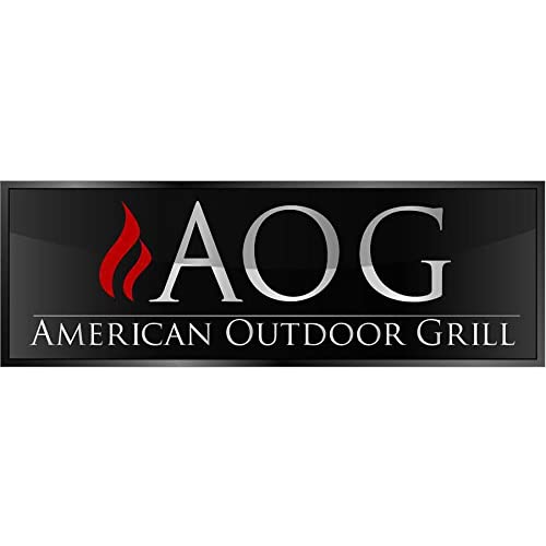 Premium AOG American Outdoor Grill Cover for Double Side Burners - Waterproof & UV Resistant - Fits Most 2-Burner Gas Grills - Ideal for Backyard BBQs, Patio Parties & Camping Trips