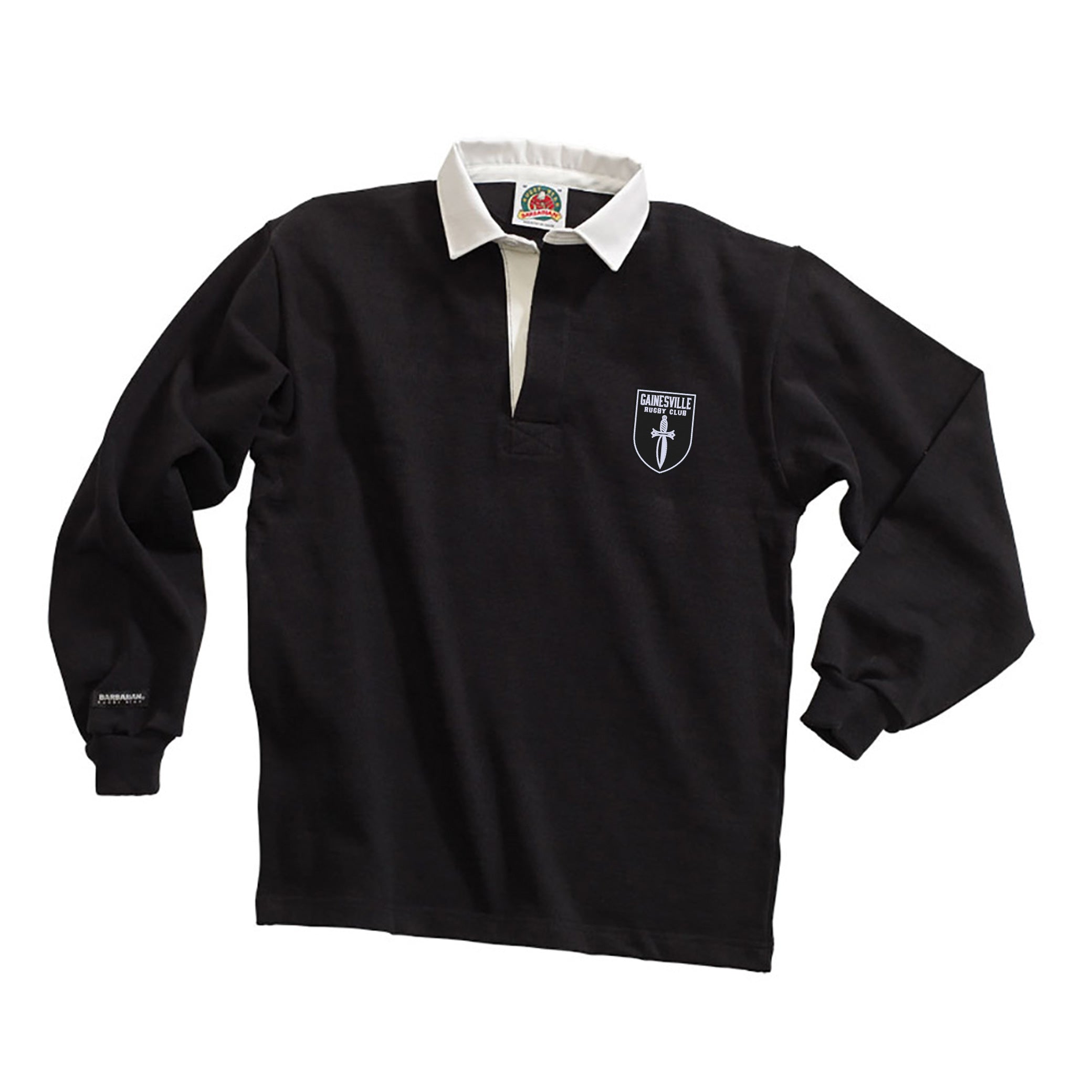 Gainesville Spartans RFC Traditional Rugby Jersey - Men's & Women's Team Uniform for Match & Training - Durable Breathable Fabric for Rugby Clubs & Fans