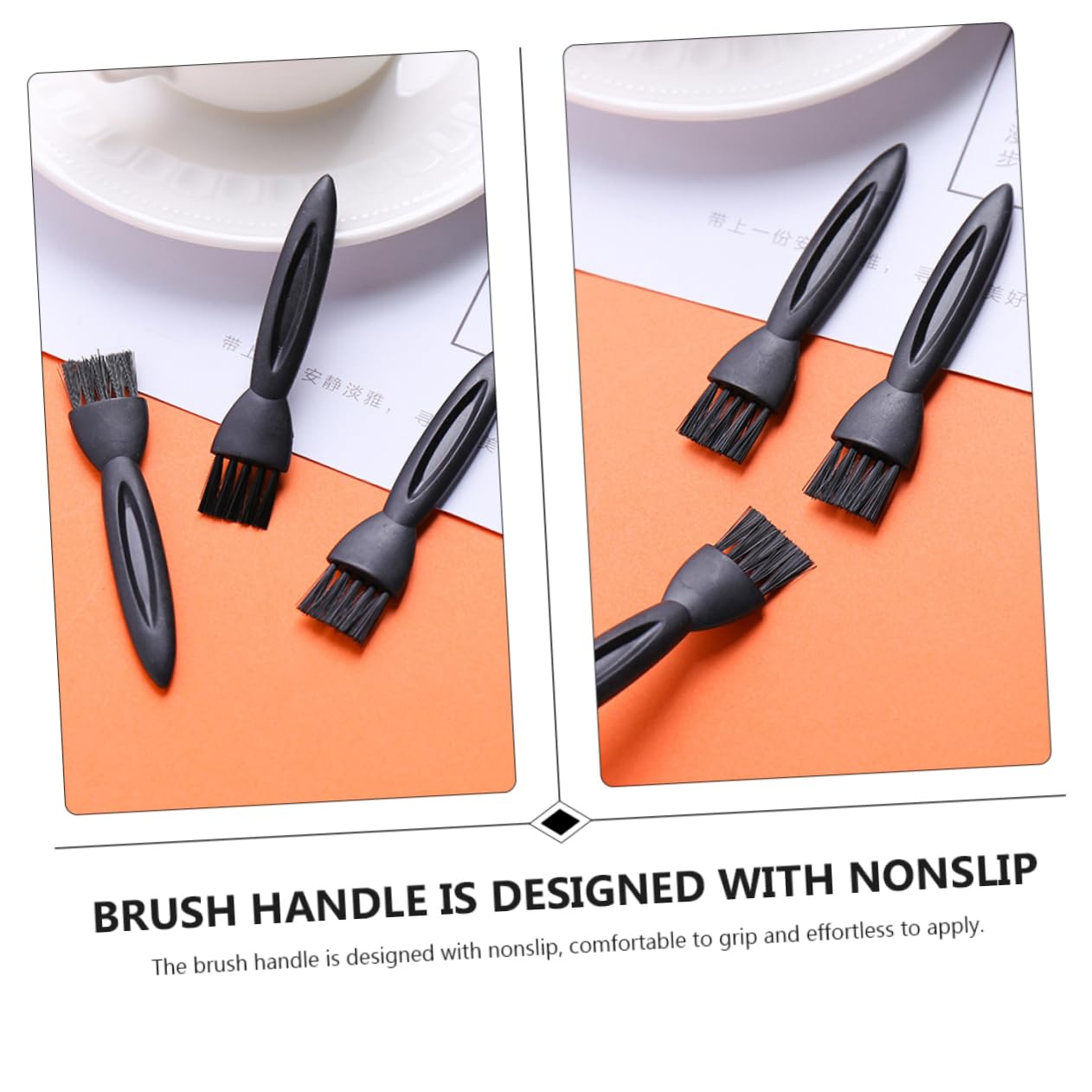Hemoton 100pcs Electric Razor Cleaning Brushes - Replacement Charger Brushes for Men's Electric Shavers, Small ABS Black Cleaning Brush for Shaver Maintenance & Hygiene - Perfect for Home, Travel & Grooming Kits