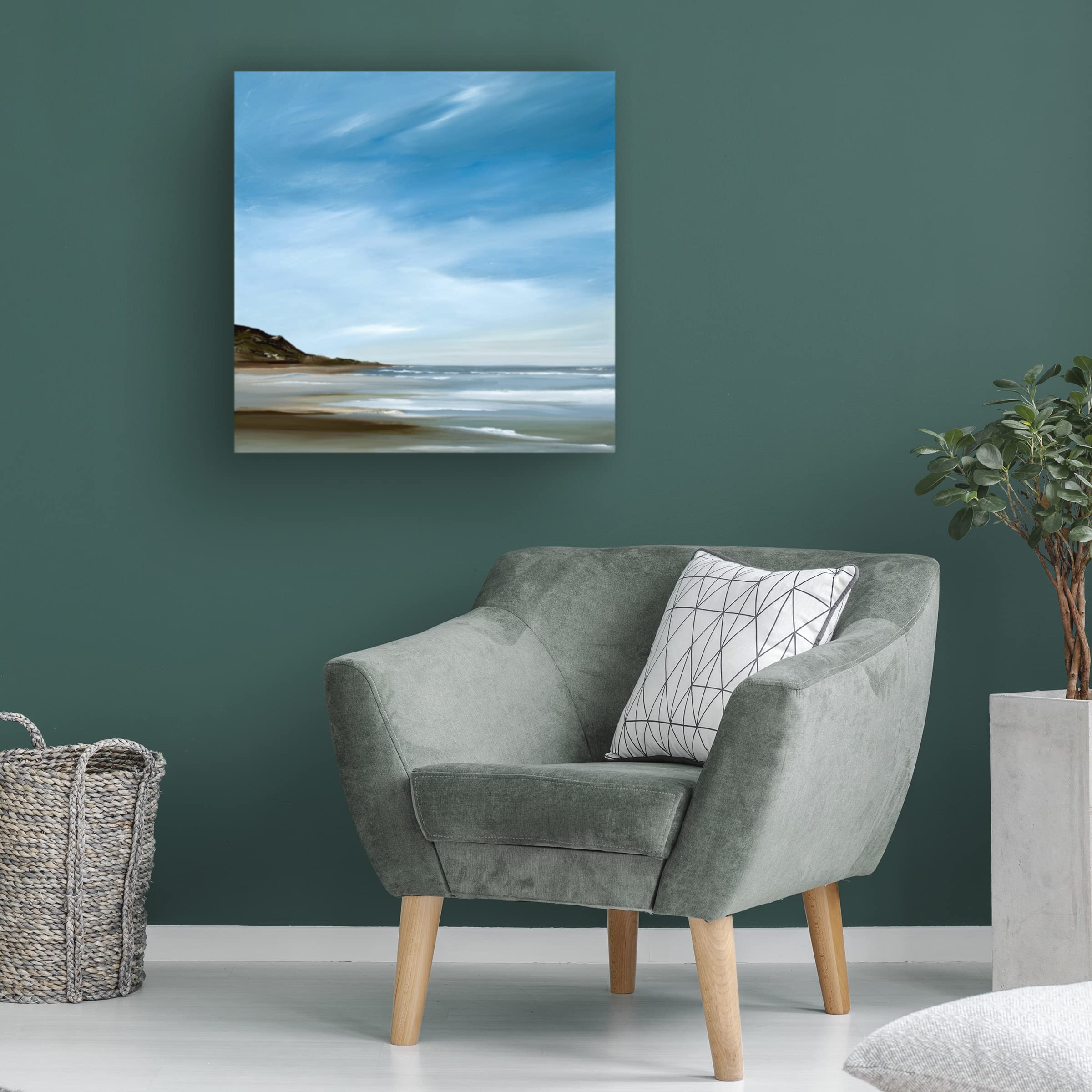 Trademark Fine Art 'Respite' Canvas Wall Art Painting by Rick Fleury - Perfect for Living Room, Bedroom & Office Decor