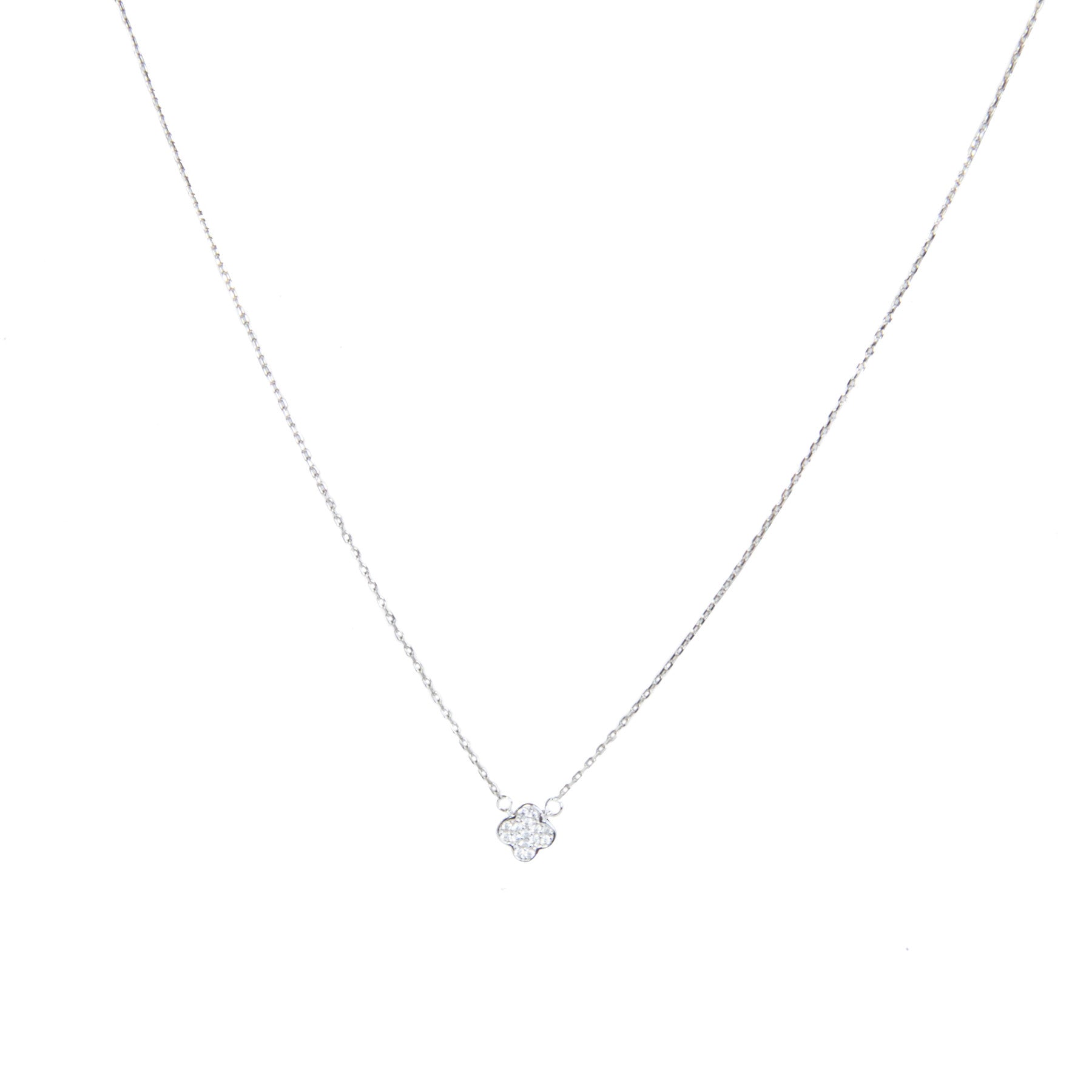 Tiny Clover Necklace - Dainty Four Leaf Clover Pendant for Women | Perfect for St. Patrick's Day, Everyday Wear & Gift Giving
