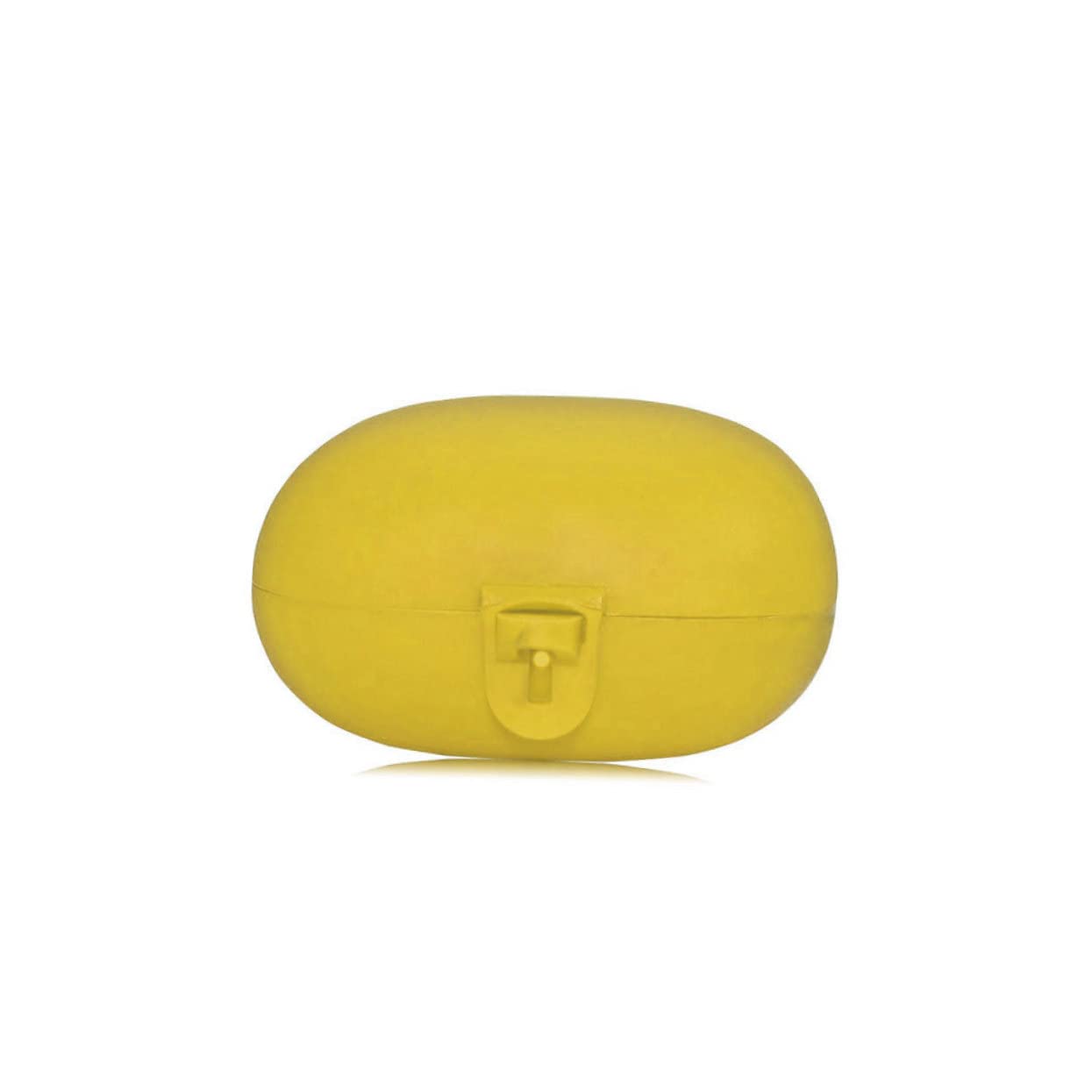 Mikikit 2 Pack Durable Metal Buckle Headphone Case - Yellow Silicone Protective Cover for Pro Headset | Travel, Gym & Daily Storage Organizer