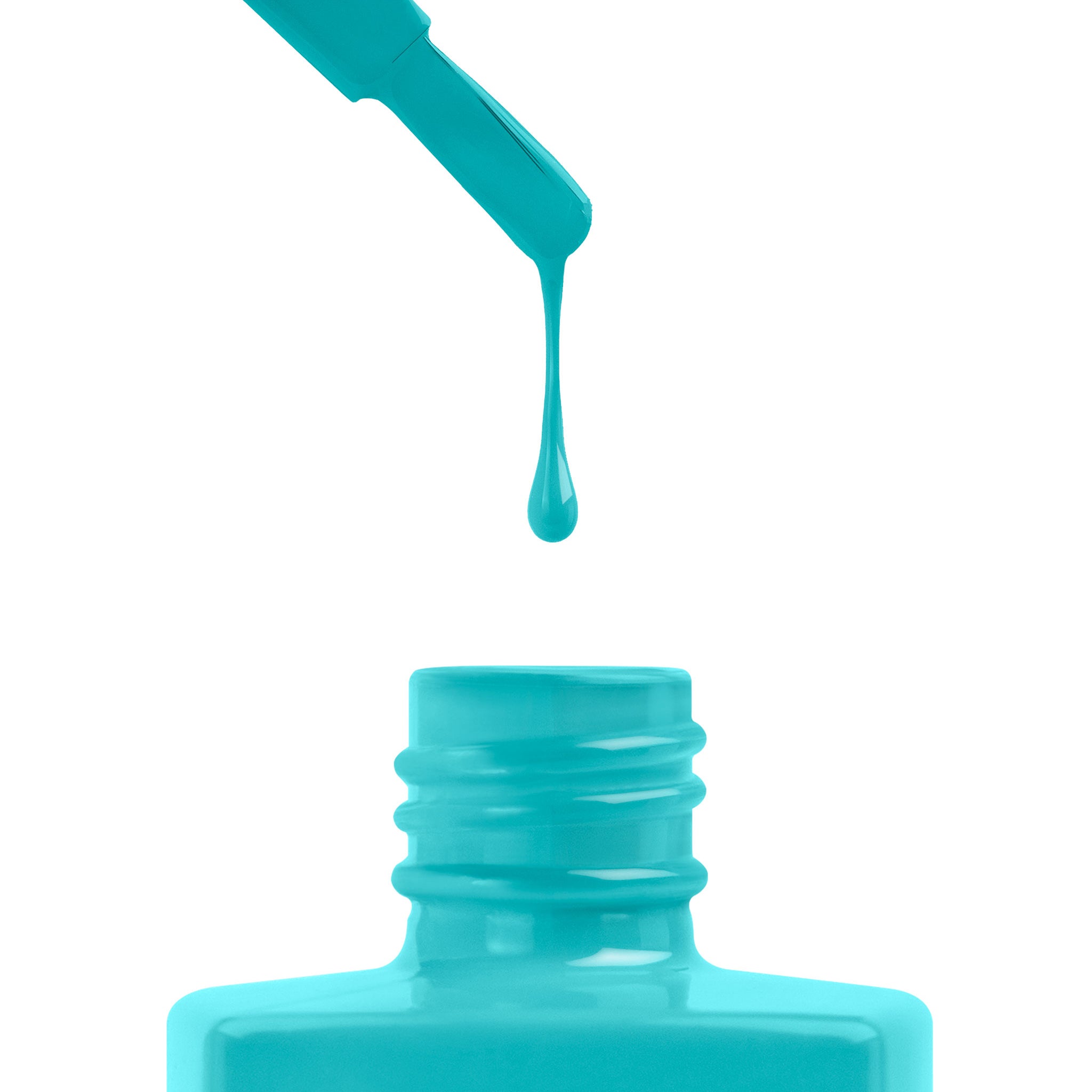 Apres Gel Polish - Lagoon Five Blue Nail Lacquer | Long-Lasting UV Gel Nail Color for Manicures & Pedicures | Perfect for Summer Nails, Beach Vacations & Special Occasions