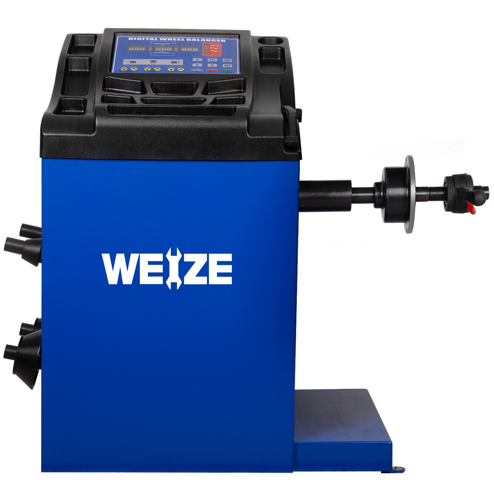 WEIZE Wheel Balancer - Professional Car Tire Balancing Machine for Auto Repair Shops & DIY Enthusiasts - Perfect for Smooth Rides & Extended Tire Life