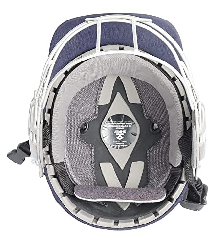 Shrey Pro Guard Air Titanium Cricket Helmet for Men & Adults - Lightweight Protective Gear with Mesh Storage Bag - Perfect for Cricket Matches, Training & Sports Safety