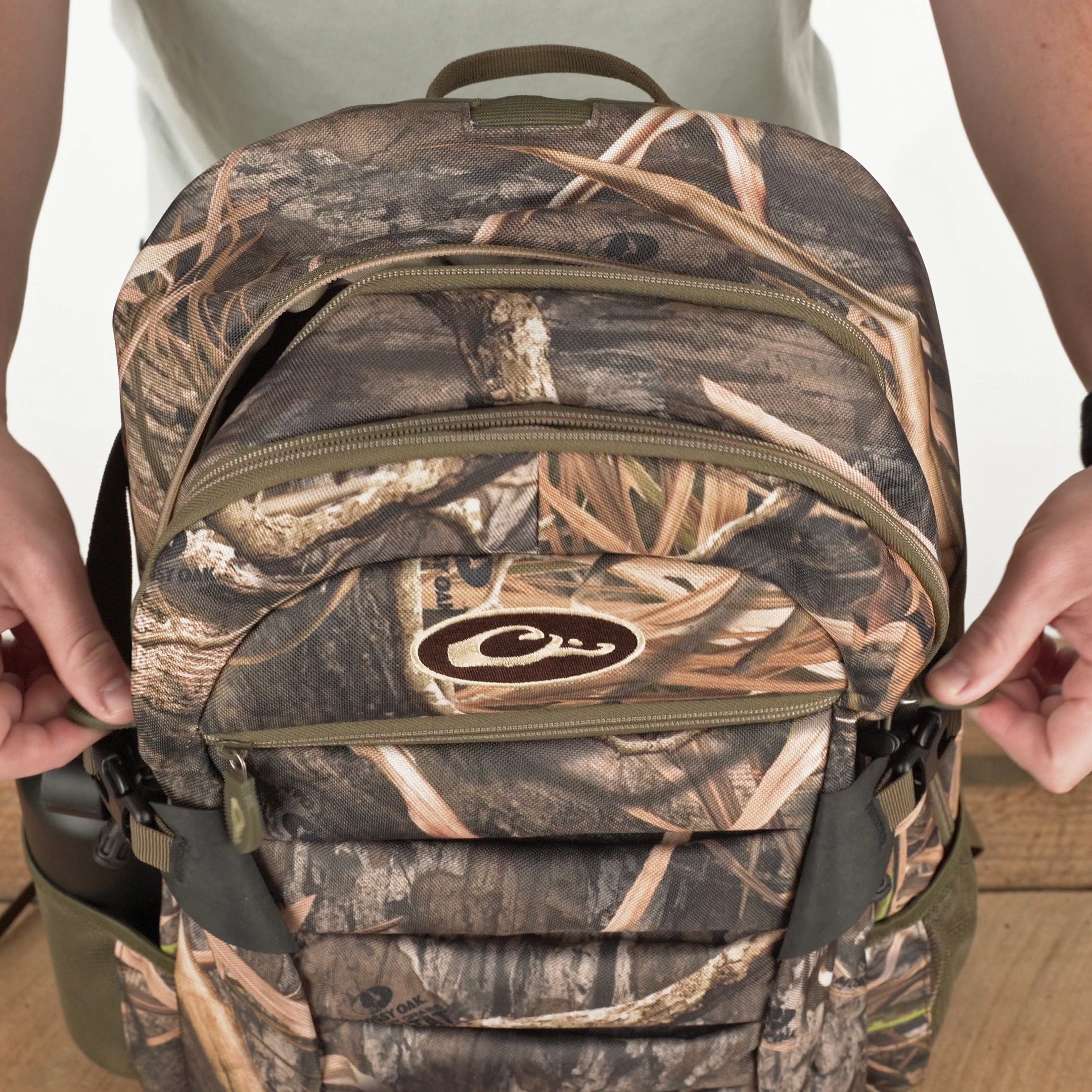 Camo Drake Daypack - Waterproof Hiking Backpack for Men & Women - Perfect for Outdoor Adventures, Camping, and Travel