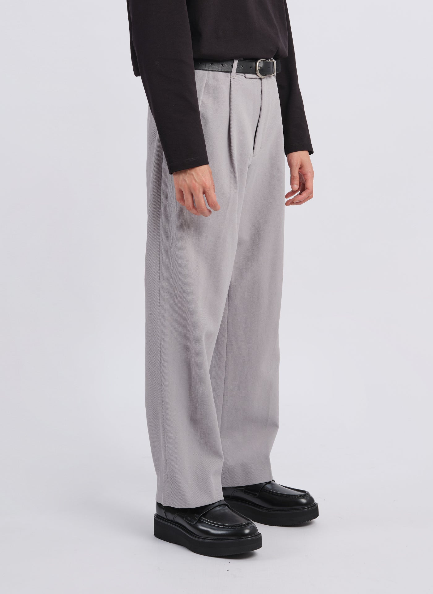 Solotex Gabardine Work Pants - Wide Tapered Fit for Men | Durable Office & Construction Workwear | Perfect for Business Casual & Outdoor Jobs