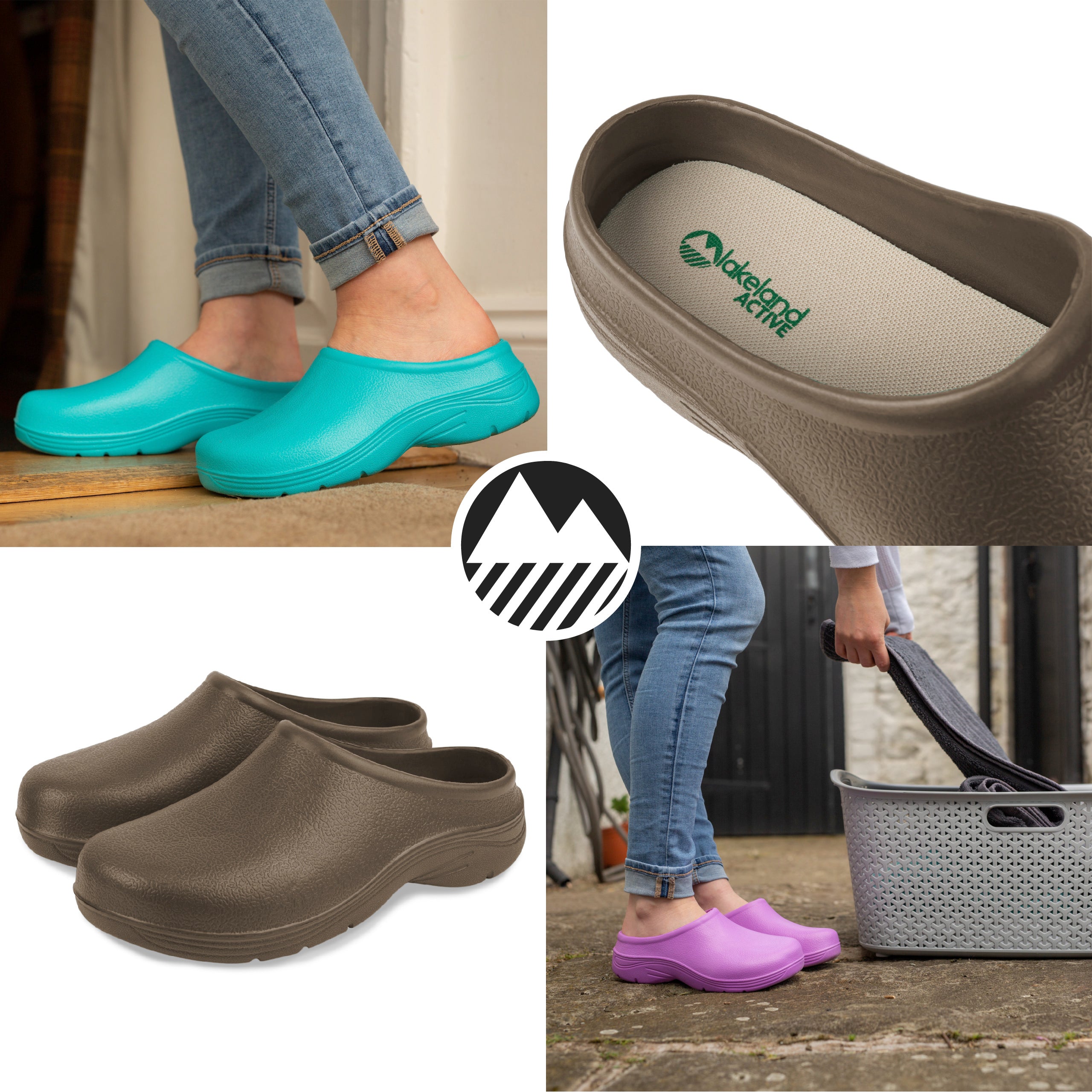 Women's Lorton Garden & Work Clogs - Comfortable Slip-Resistant Shoes for Gardening, Farming & Outdoor Work - Perfect for Yard Work, Landscaping & Wet Conditions
