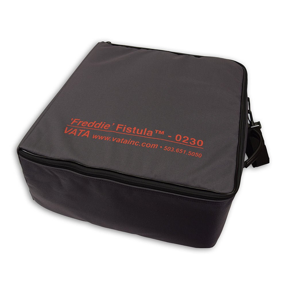 Freddie Fistula™ Hemodialysis Skills Trainer Kit with Carrying Case - Perfect for Nursing Students & Dialysis Training Practice