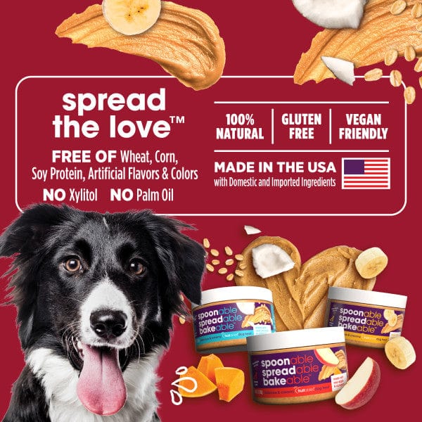 Fruitables Apple & Pumpkin Dog Treats - Healthy Natural Dog Snacks for Training & Rewards - Perfect for Small & Large Breeds