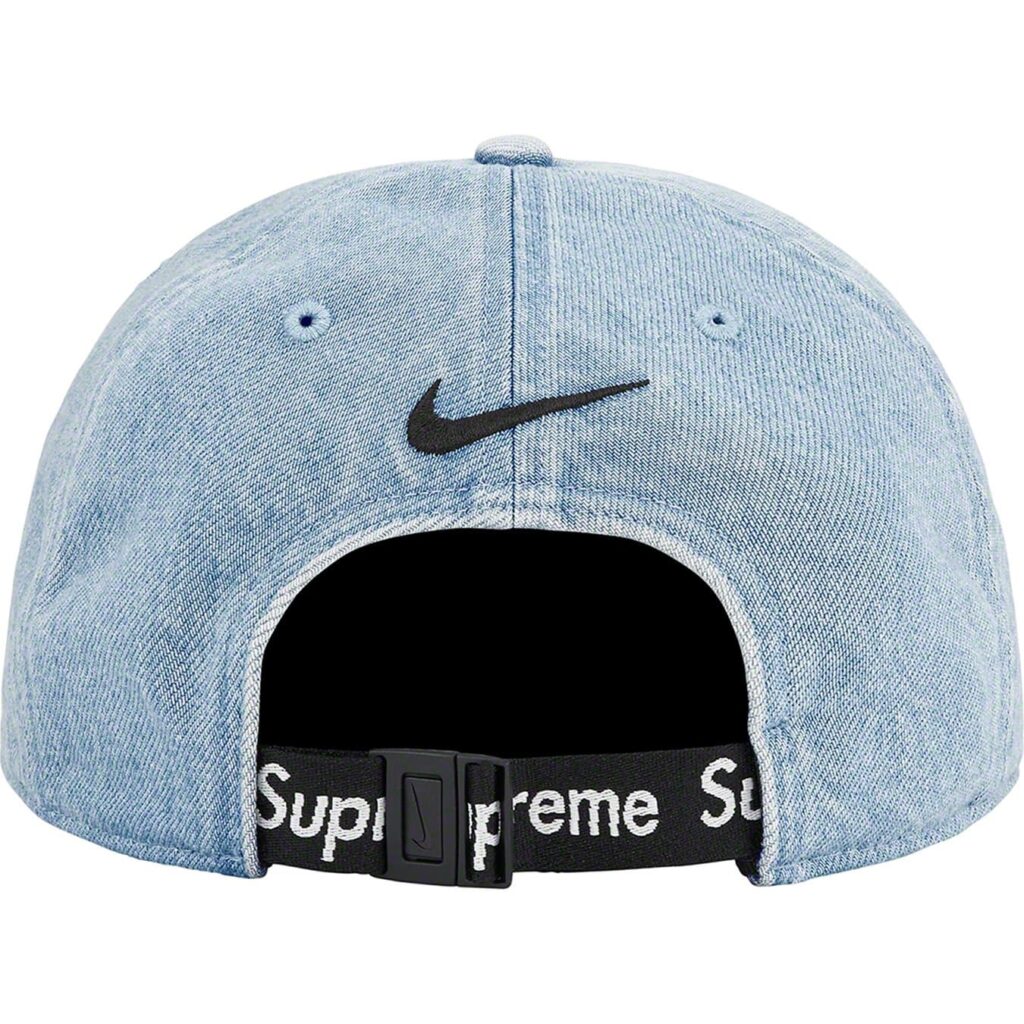 Supreme x Nike ACG Denim 6-Panel Hat - Blue Cotton Baseball Cap for Men & Women | Streetwear Fashion, Outdoor Adventures & Urban Lifestyle