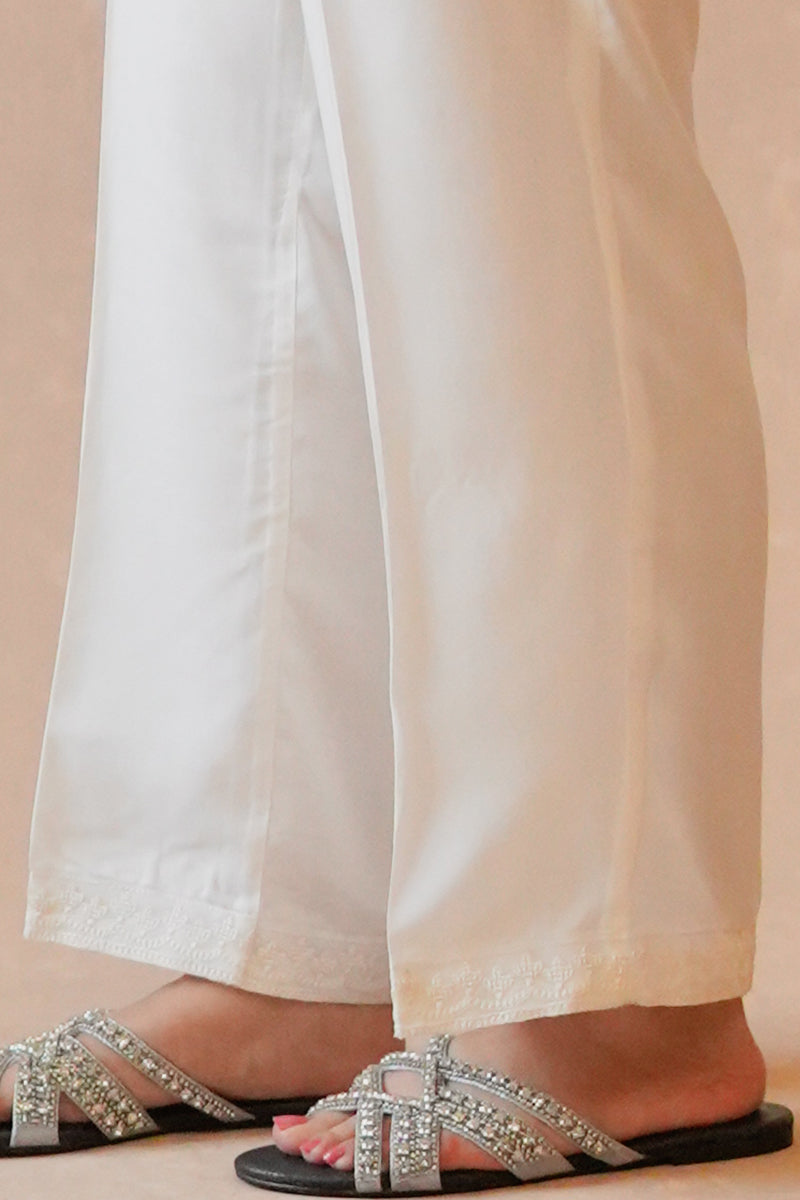 Linen Embroidered Pants for Women - Soft & Comfortable MARSHMALLOW 1 Style - Perfect for Summer, Beach, and Boho Fashion
