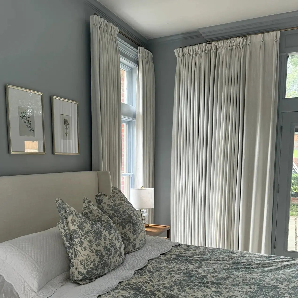Blackout Curtains Pinch Pleated Drapes for Bedroom & Living Room - Liz Premium Thermal Insulated Room Darkening Window Treatments for Better Sleep & Privacy